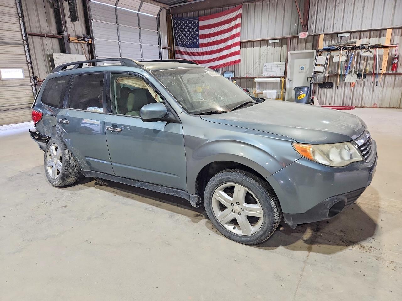 2009 Subaru Forester 2.5x Limited Teal vin: JF2SH64609H733684