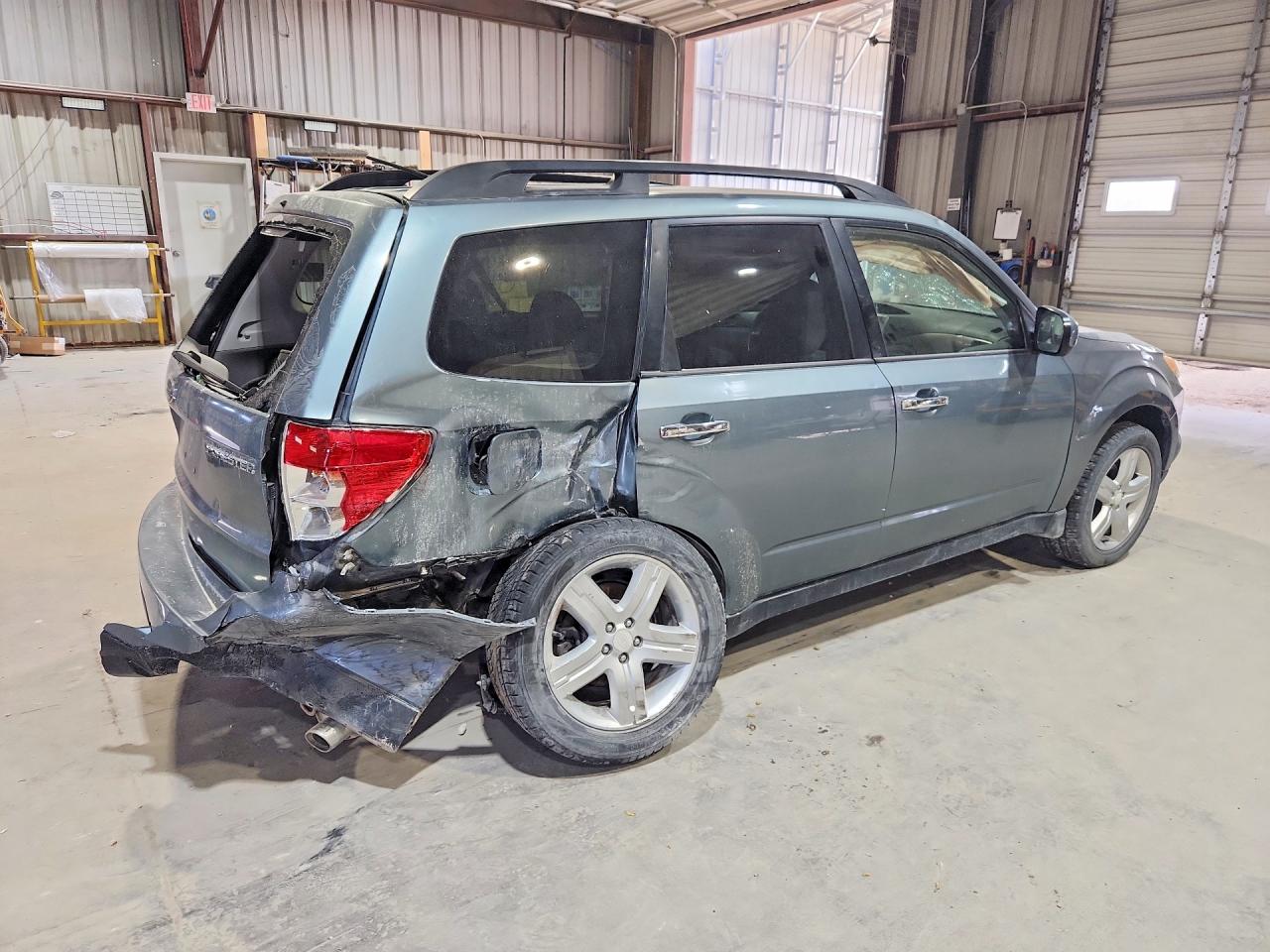 2009 Subaru Forester 2.5x Limited Teal vin: JF2SH64609H733684