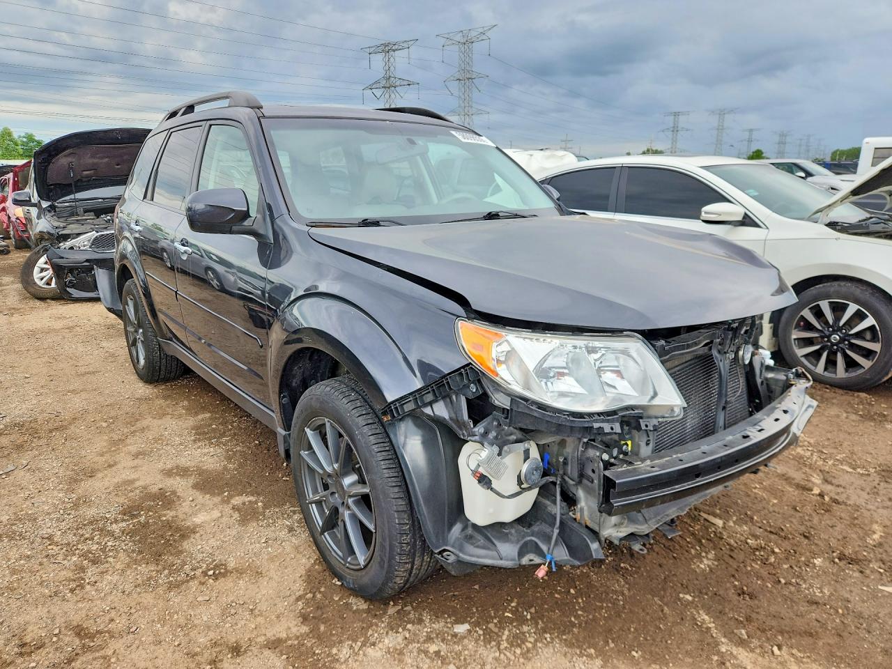 2009 Subaru Forester 2.5x Limited Gray vin: JF2SH64609H736830