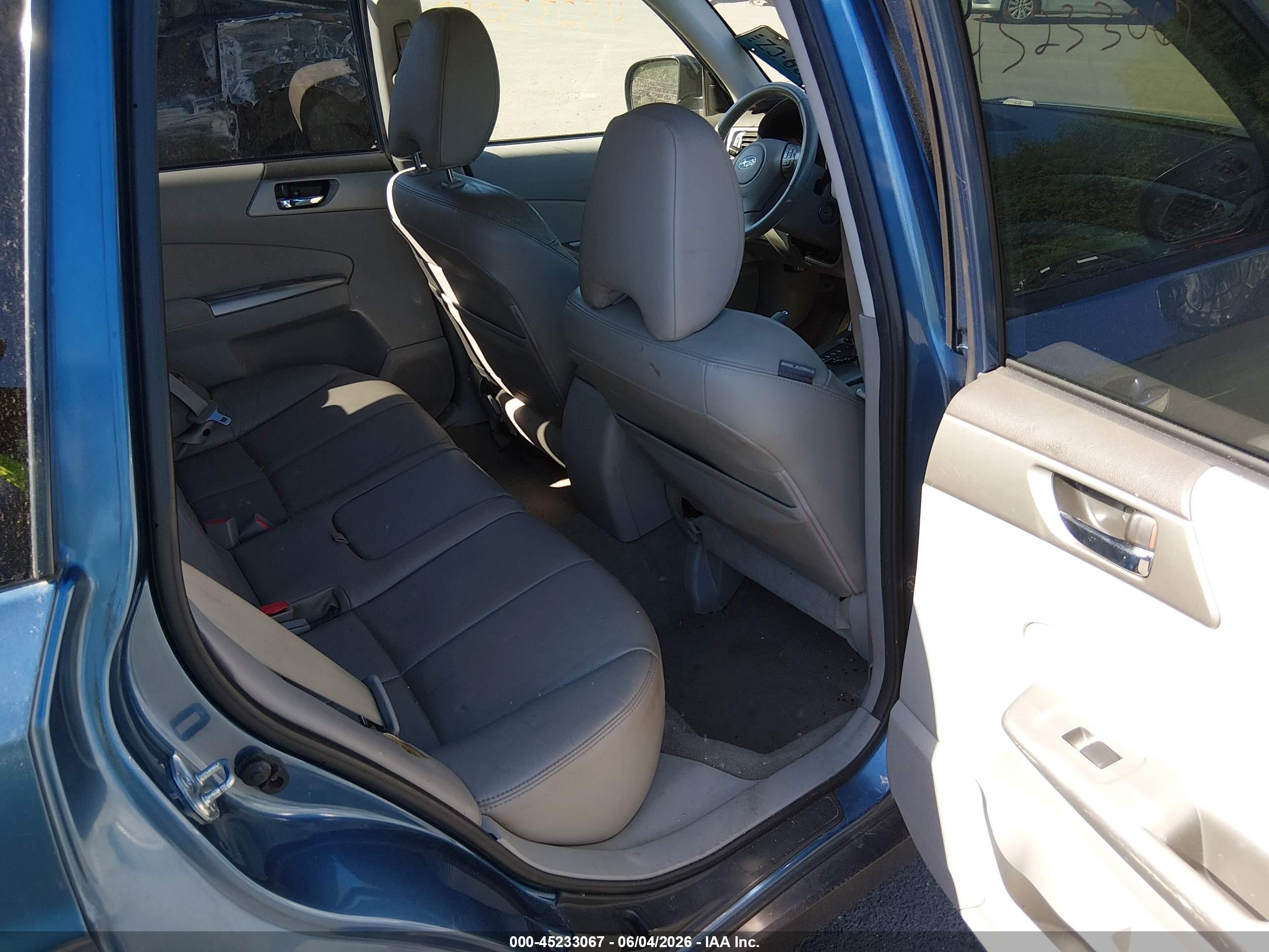 2009 Subaru Forester 2.5x Limited Синий vin: JF2SH64609H738481