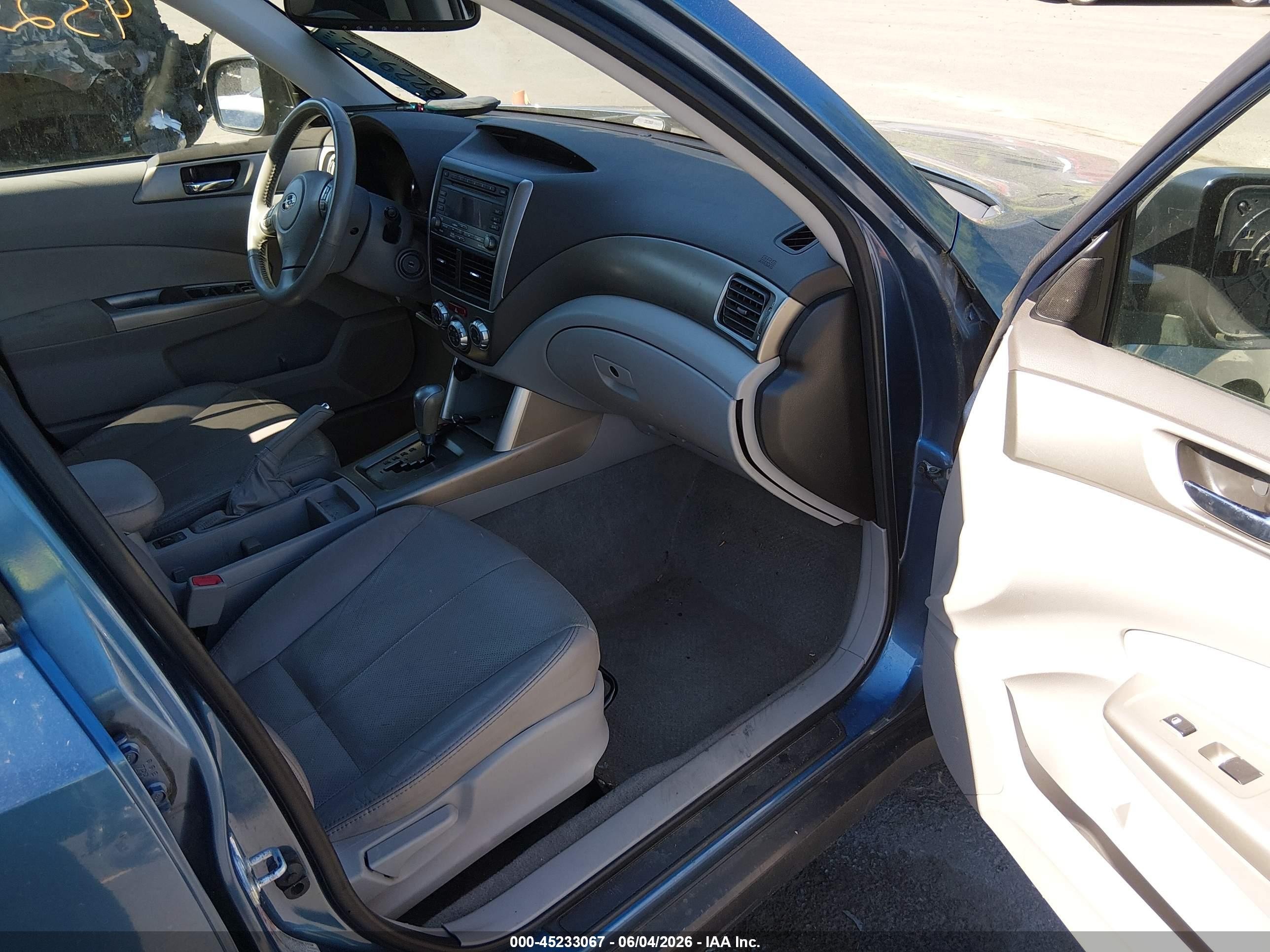 2009 Subaru Forester 2.5x Limited Синий vin: JF2SH64609H738481