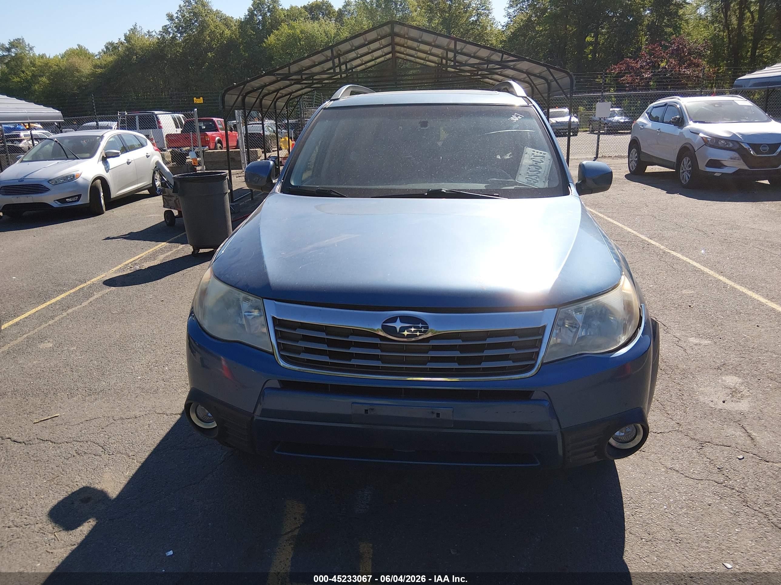 2009 Subaru Forester 2.5x Limited Синий vin: JF2SH64609H738481