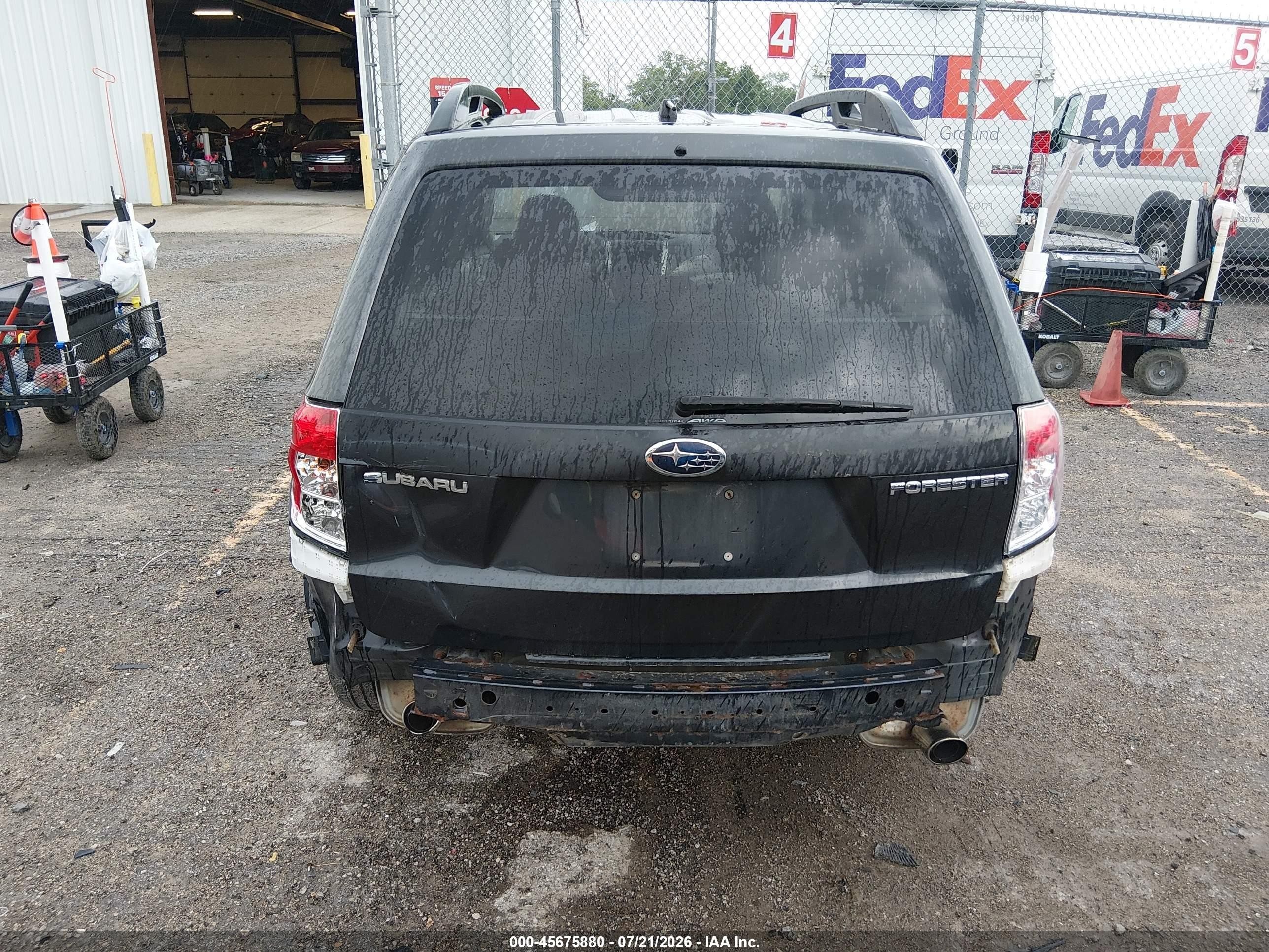 2009 Subaru Forester 2.5x Limited Navy vin: JF2SH64609H776597