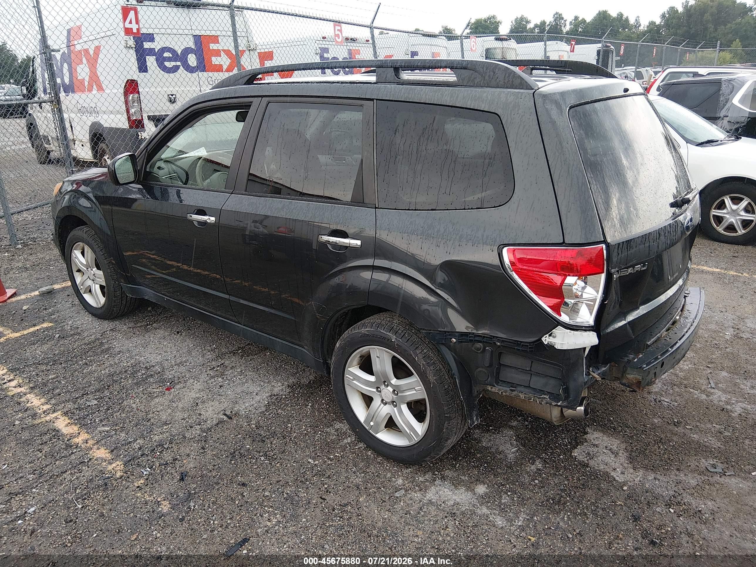 2009 Subaru Forester 2.5x Limited Navy vin: JF2SH64609H776597