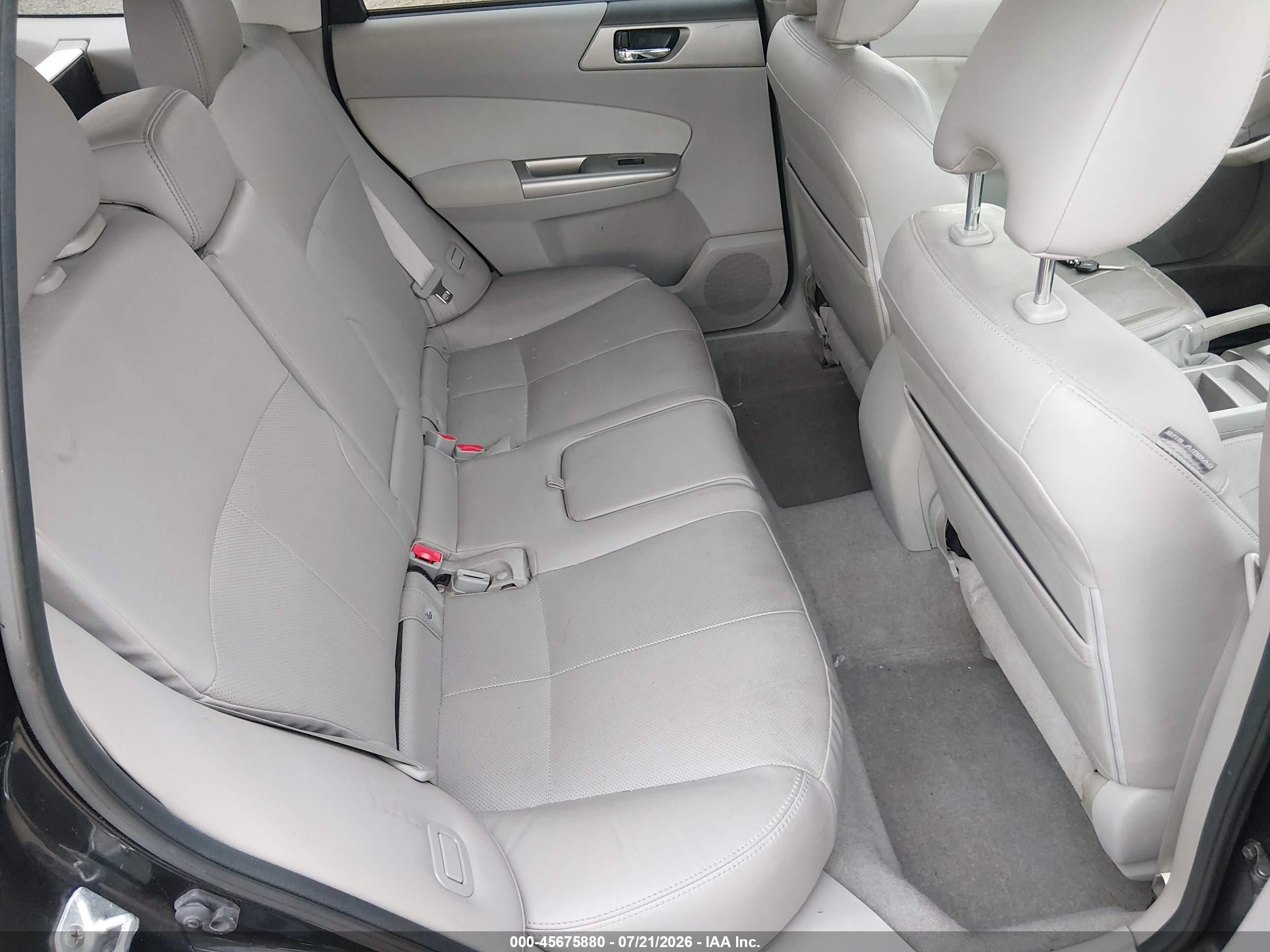 2009 Subaru Forester 2.5x Limited Navy vin: JF2SH64609H776597