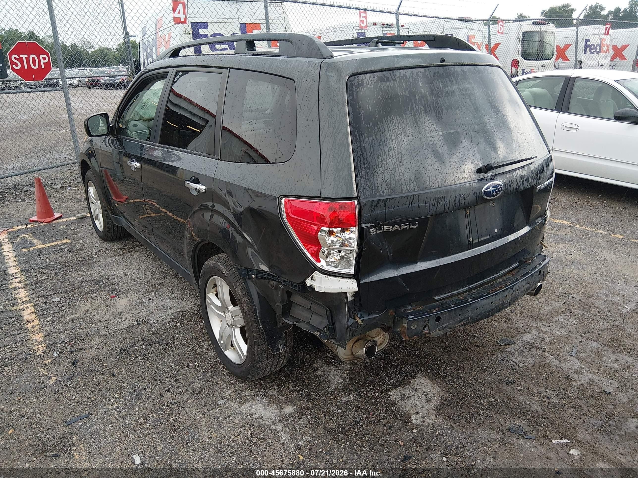 2009 Subaru Forester 2.5x Limited Navy vin: JF2SH64609H776597