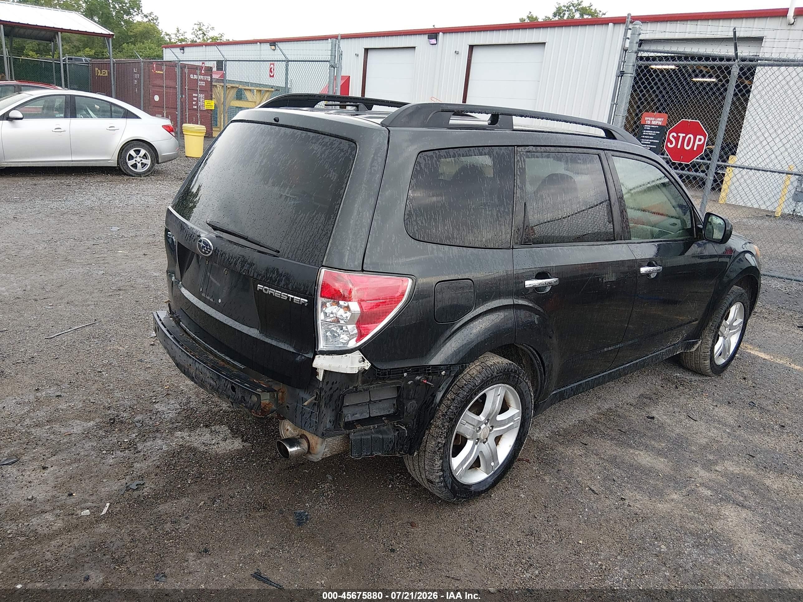 2009 Subaru Forester 2.5x Limited Navy vin: JF2SH64609H776597