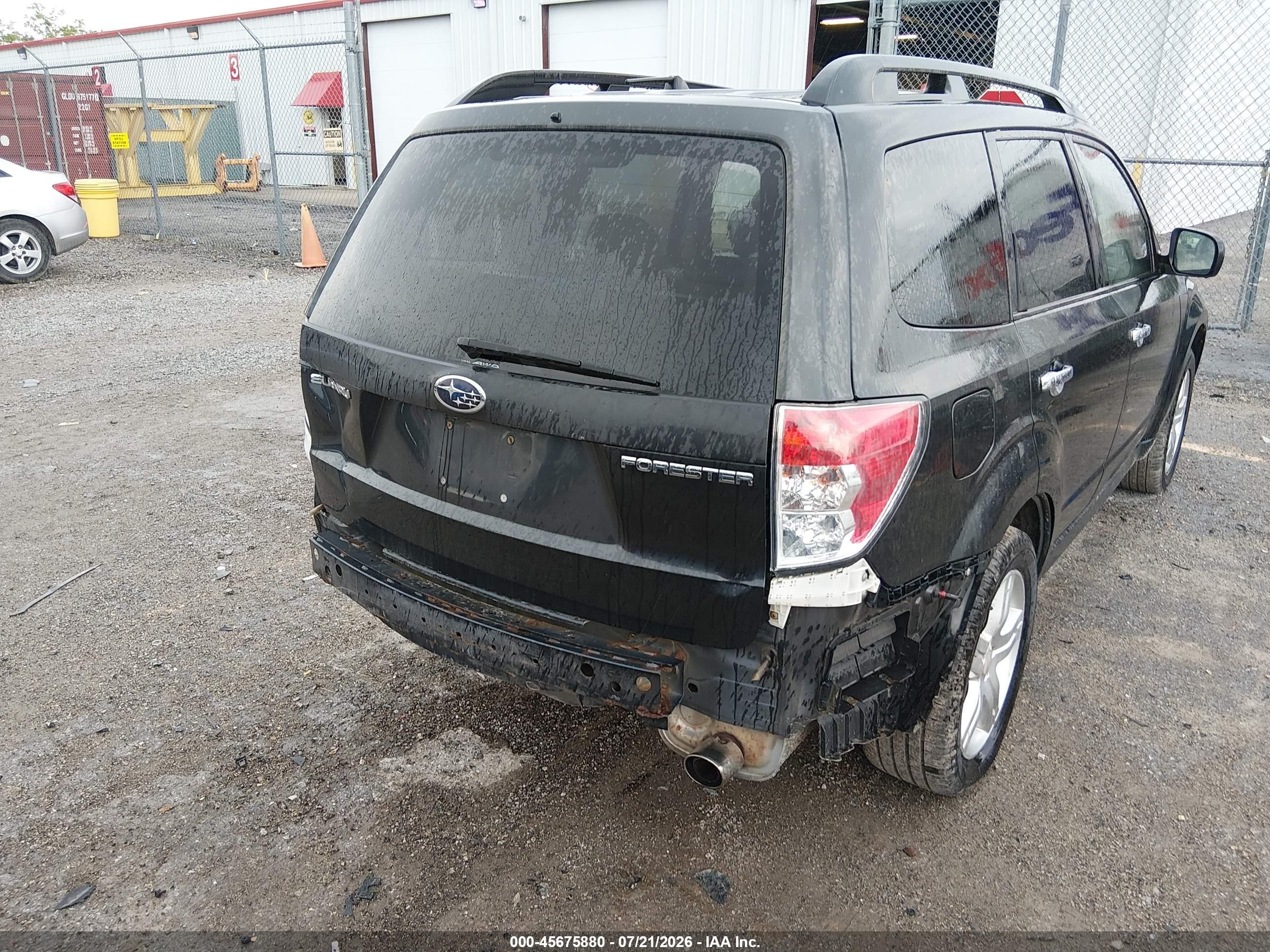 2009 Subaru Forester 2.5x Limited Navy vin: JF2SH64609H776597