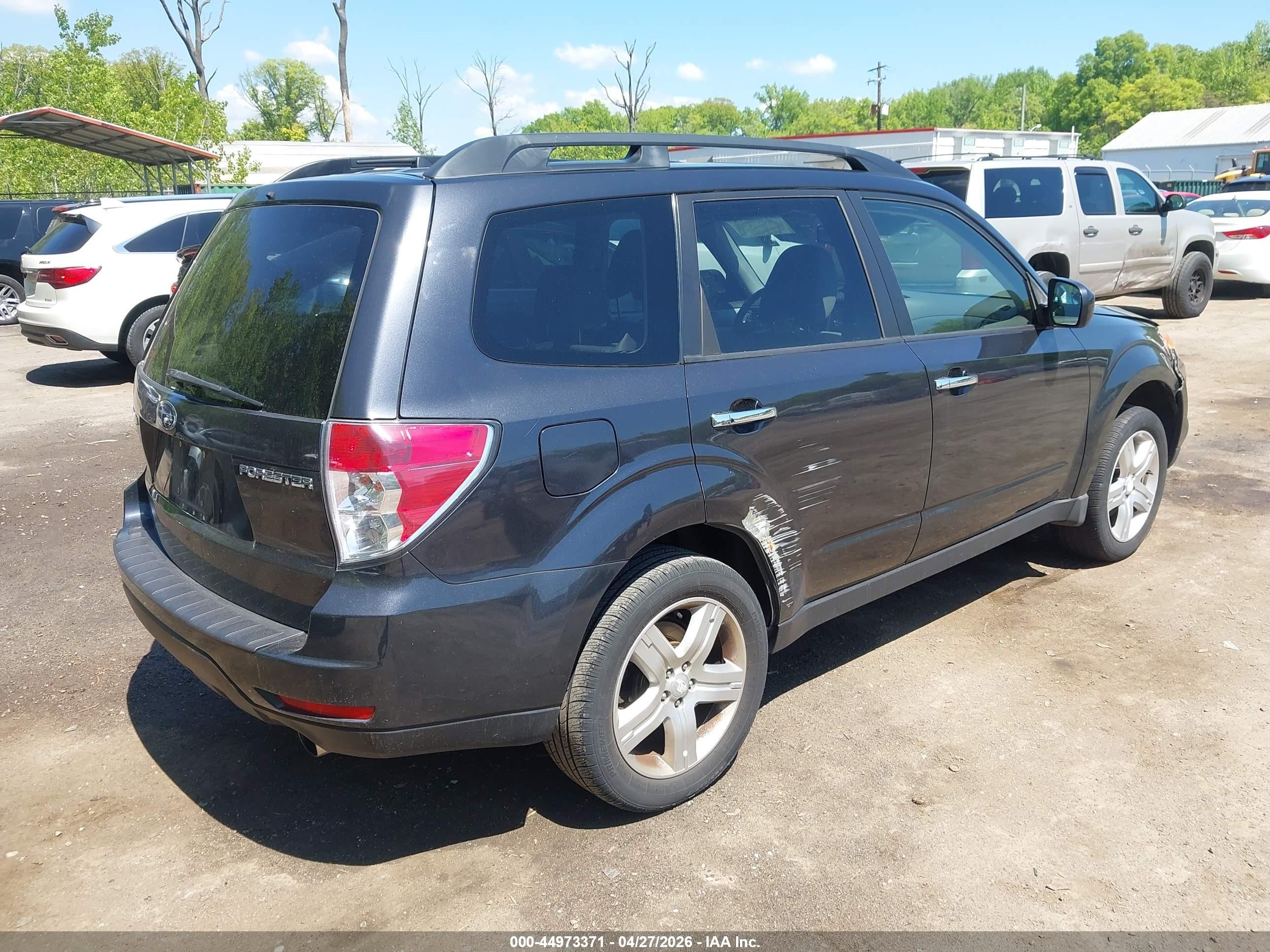 2009 Subaru Forester 2.5x Limited Black vin: JF2SH64629H717227