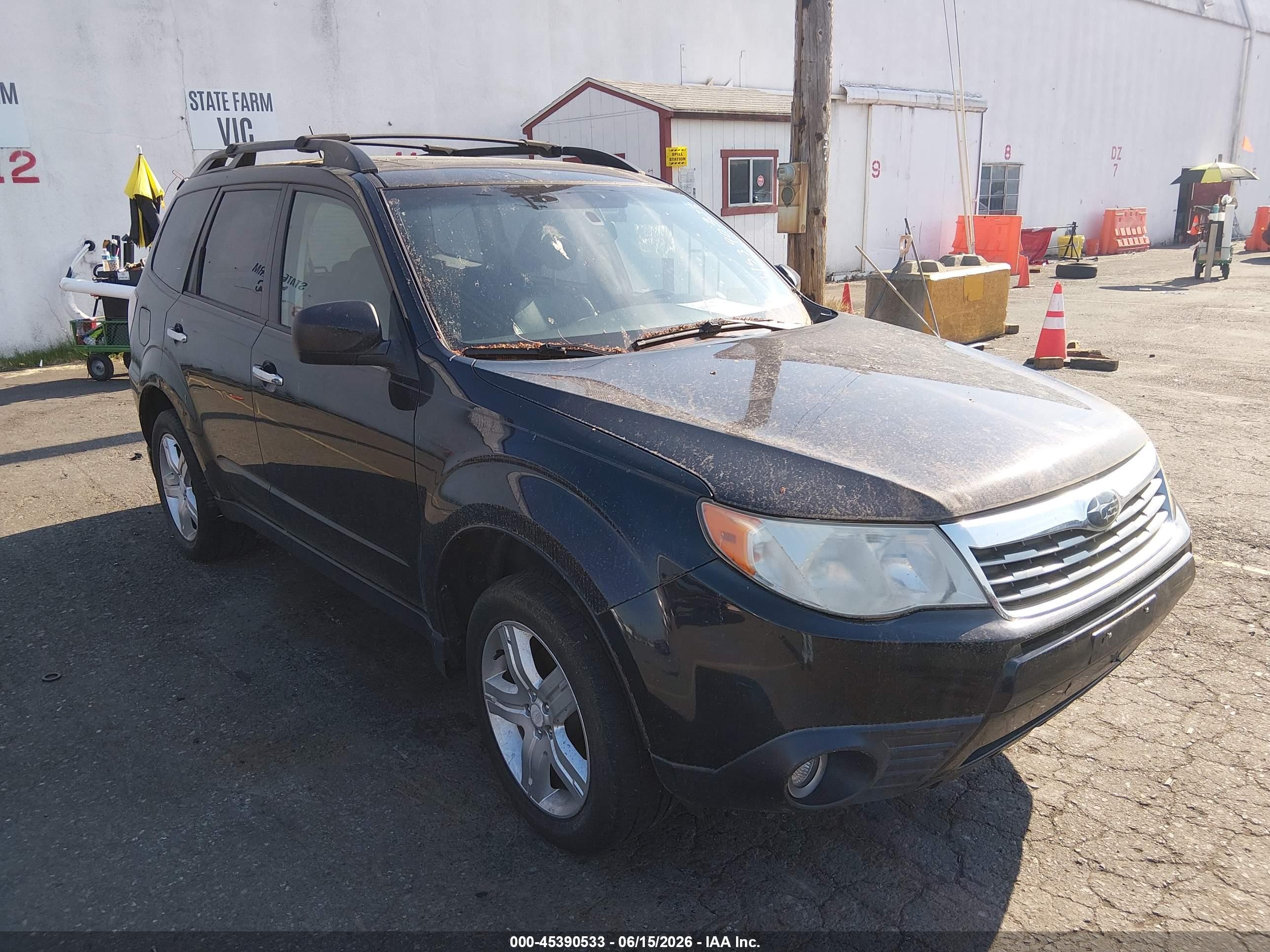 2009 Subaru Forester 2.5x Limited Black vin: JF2SH64629H728874