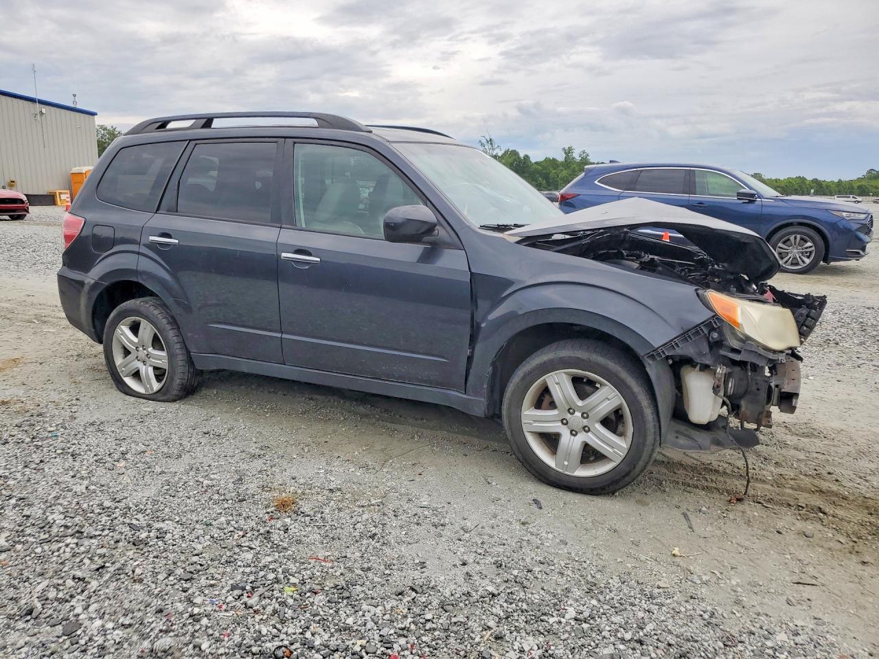 2009 Subaru Forester 2.5x Limited Угольный vin: JF2SH64629H736327