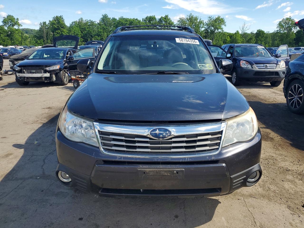 2009 Subaru Forester 2.5x Limited Черный vin: JF2SH64629H747859