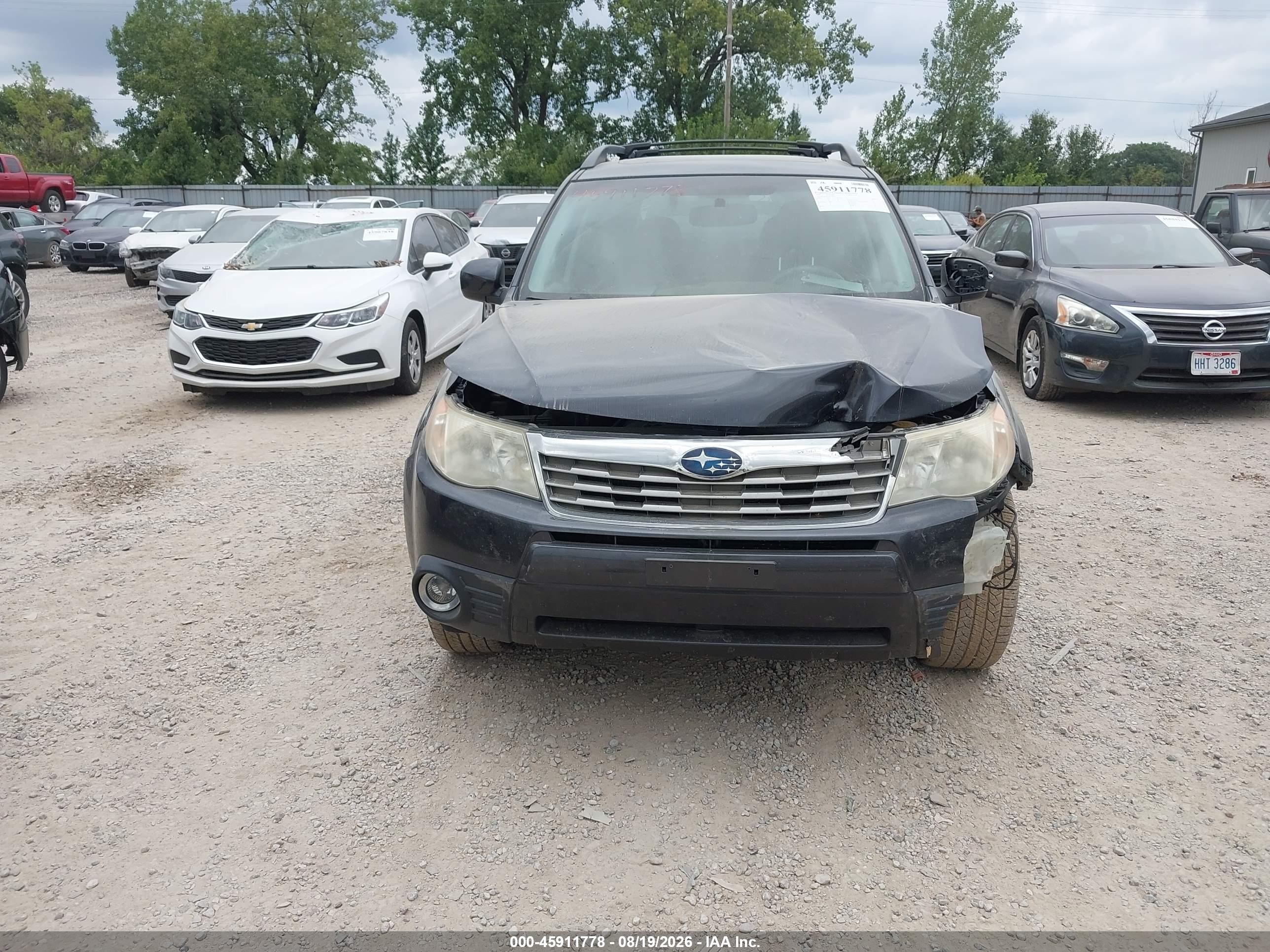 2009 Subaru Forester 2.5x Limited Blue vin: JF2SH64639H734571
