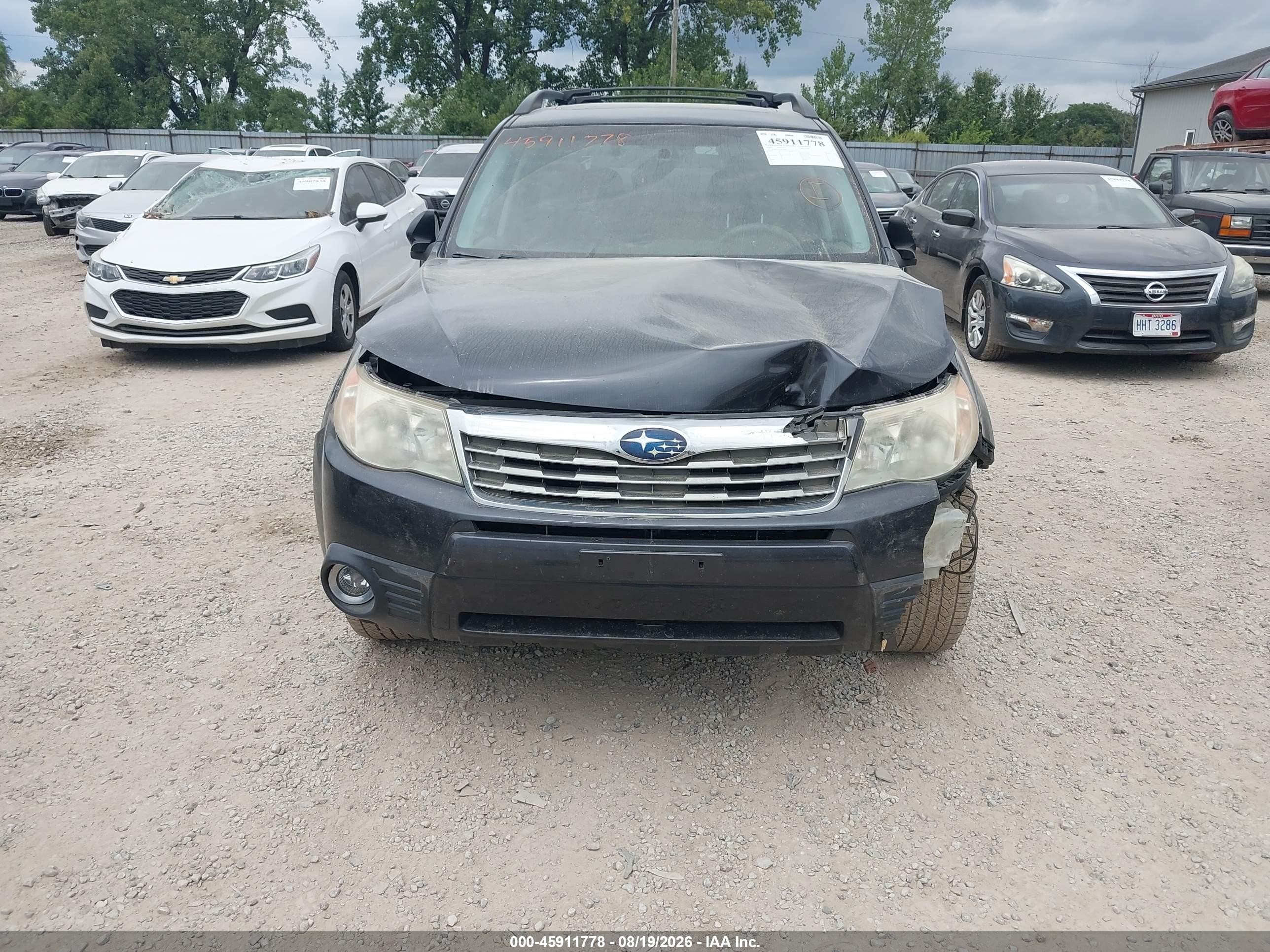 2009 Subaru Forester 2.5x Limited Blue vin: JF2SH64639H734571