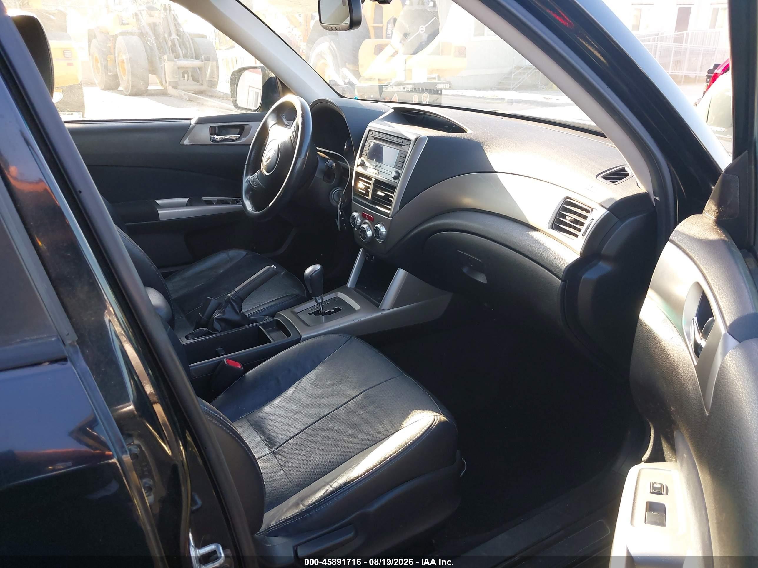 2009 Subaru Forester 2.5x Limited Black vin: JF2SH64639H753895