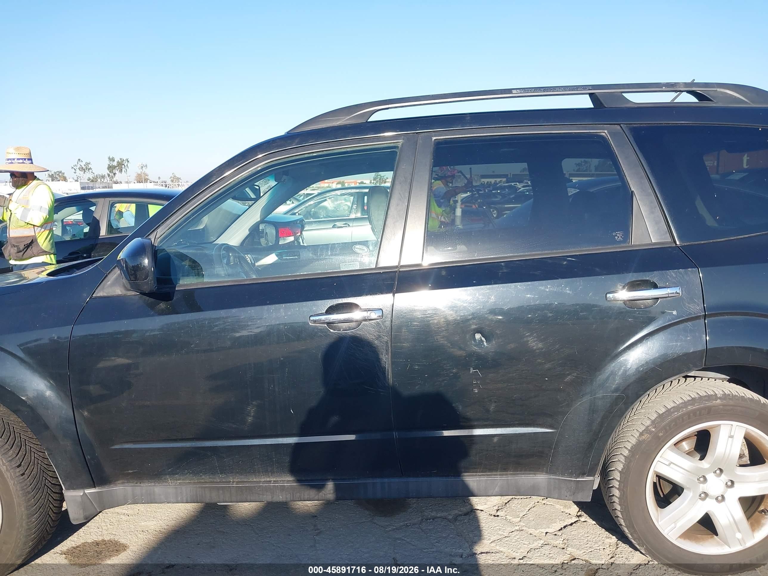 2009 Subaru Forester 2.5x Limited Black vin: JF2SH64639H753895