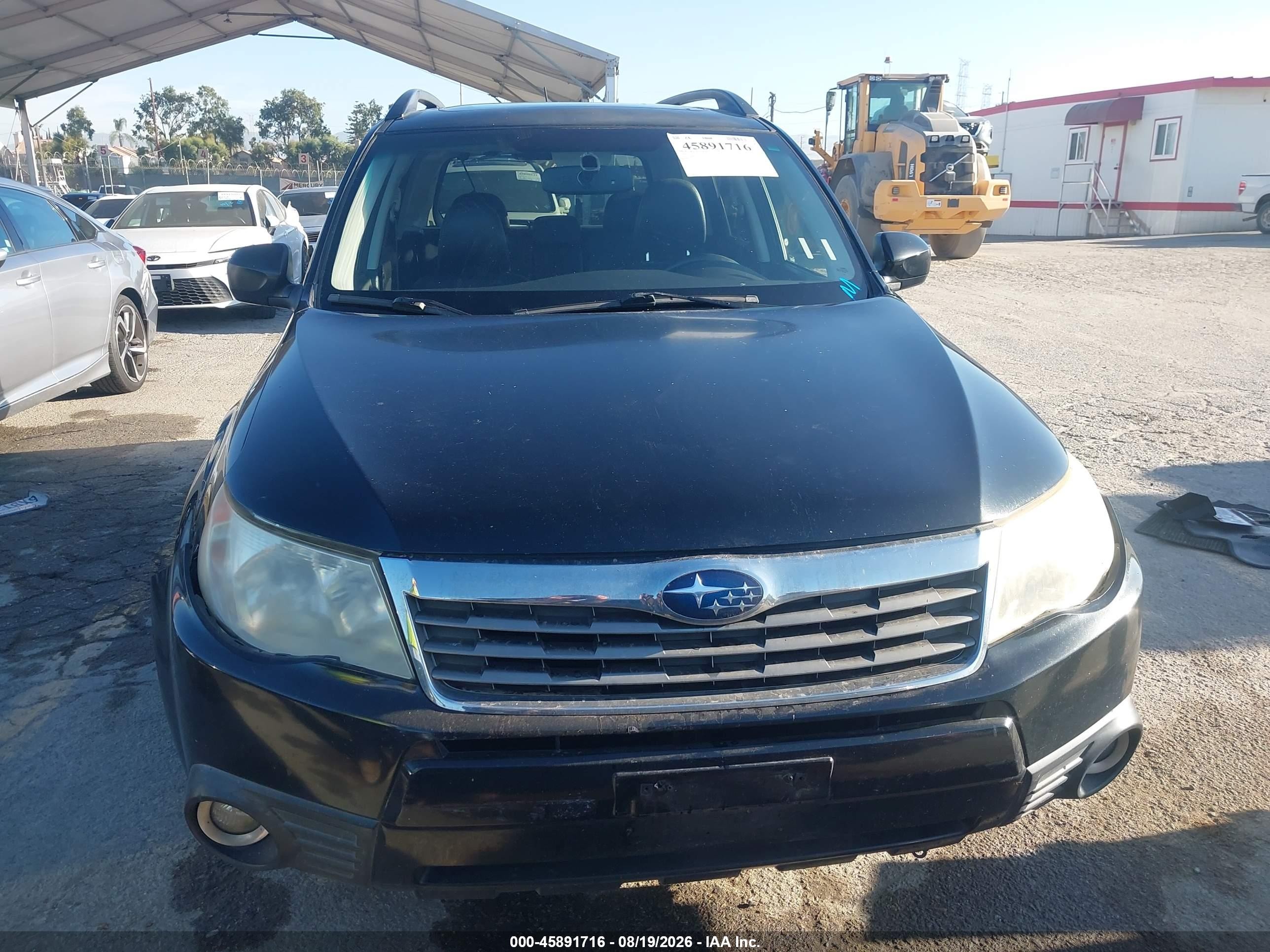 2009 Subaru Forester 2.5x Limited Black vin: JF2SH64639H753895