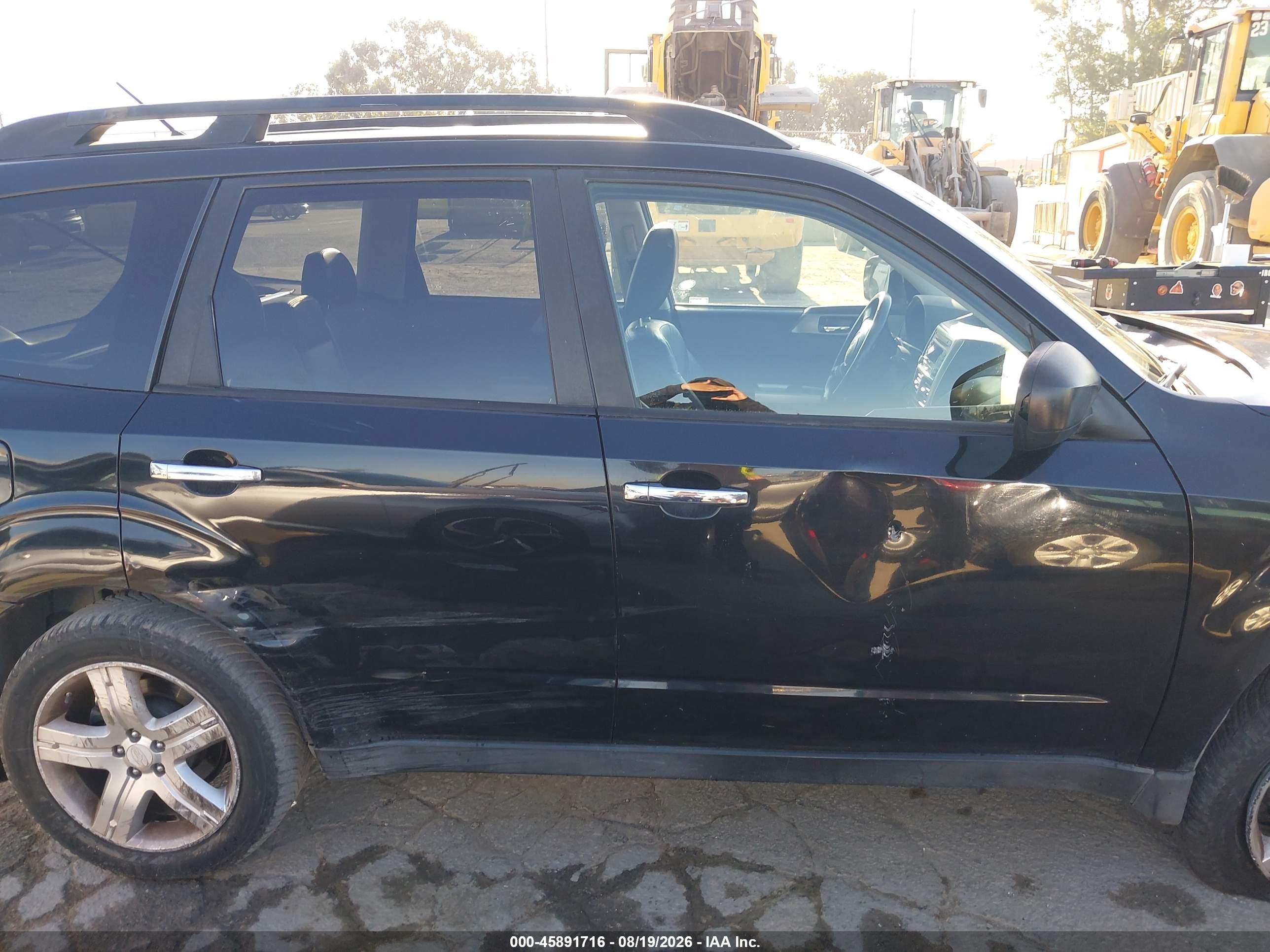 2009 Subaru Forester 2.5x Limited Black vin: JF2SH64639H753895