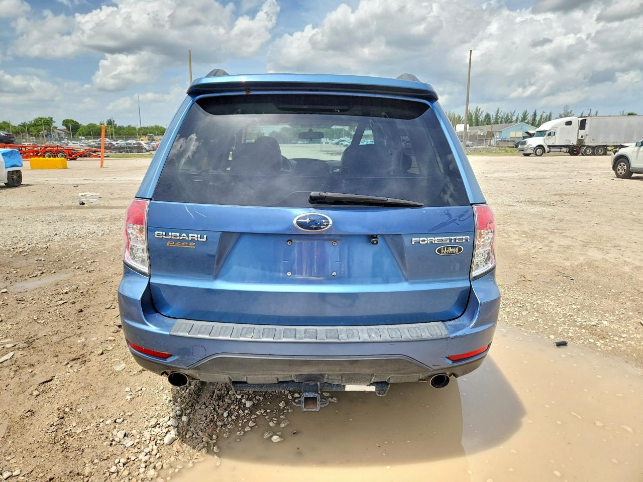 2009 Subaru Forester 2.5x Limited Синий vin: JF2SH64649H709162