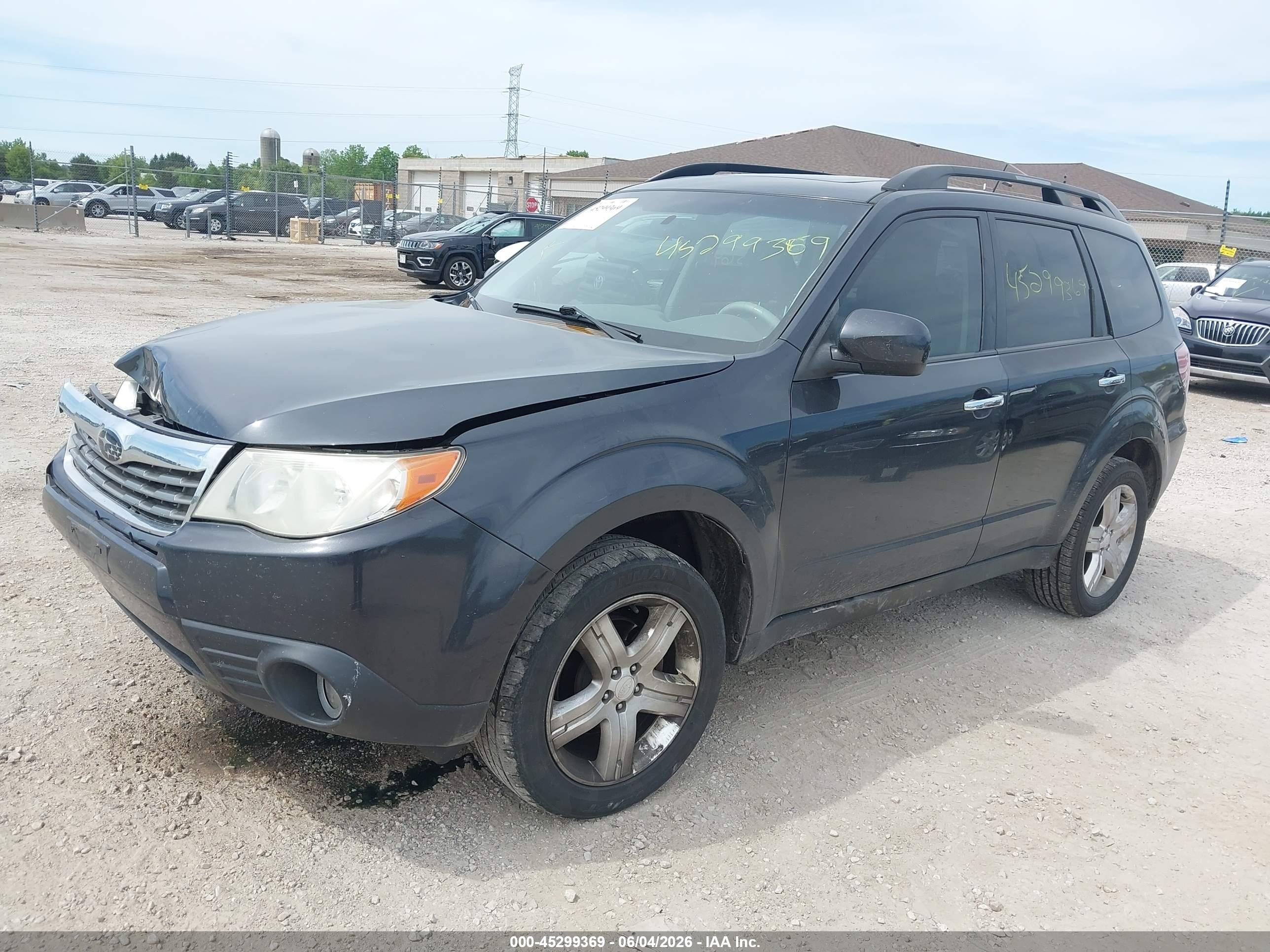 2009 Subaru Forester 2.5x L.l. Bean Edition Серый vin: JF2SH64649H714880