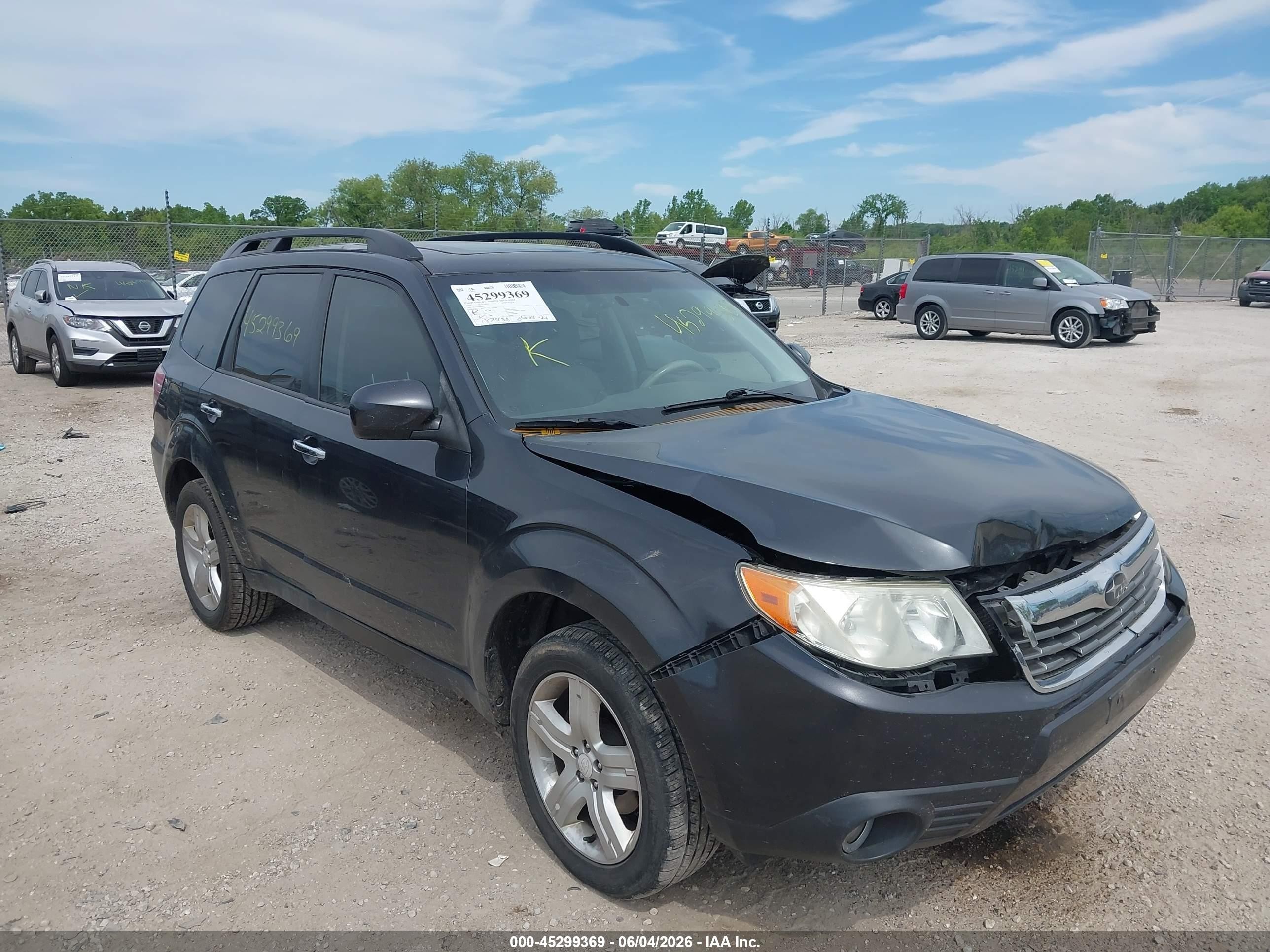 2009 Subaru Forester 2.5x L.l. Bean Edition Gray vin: JF2SH64649H714880