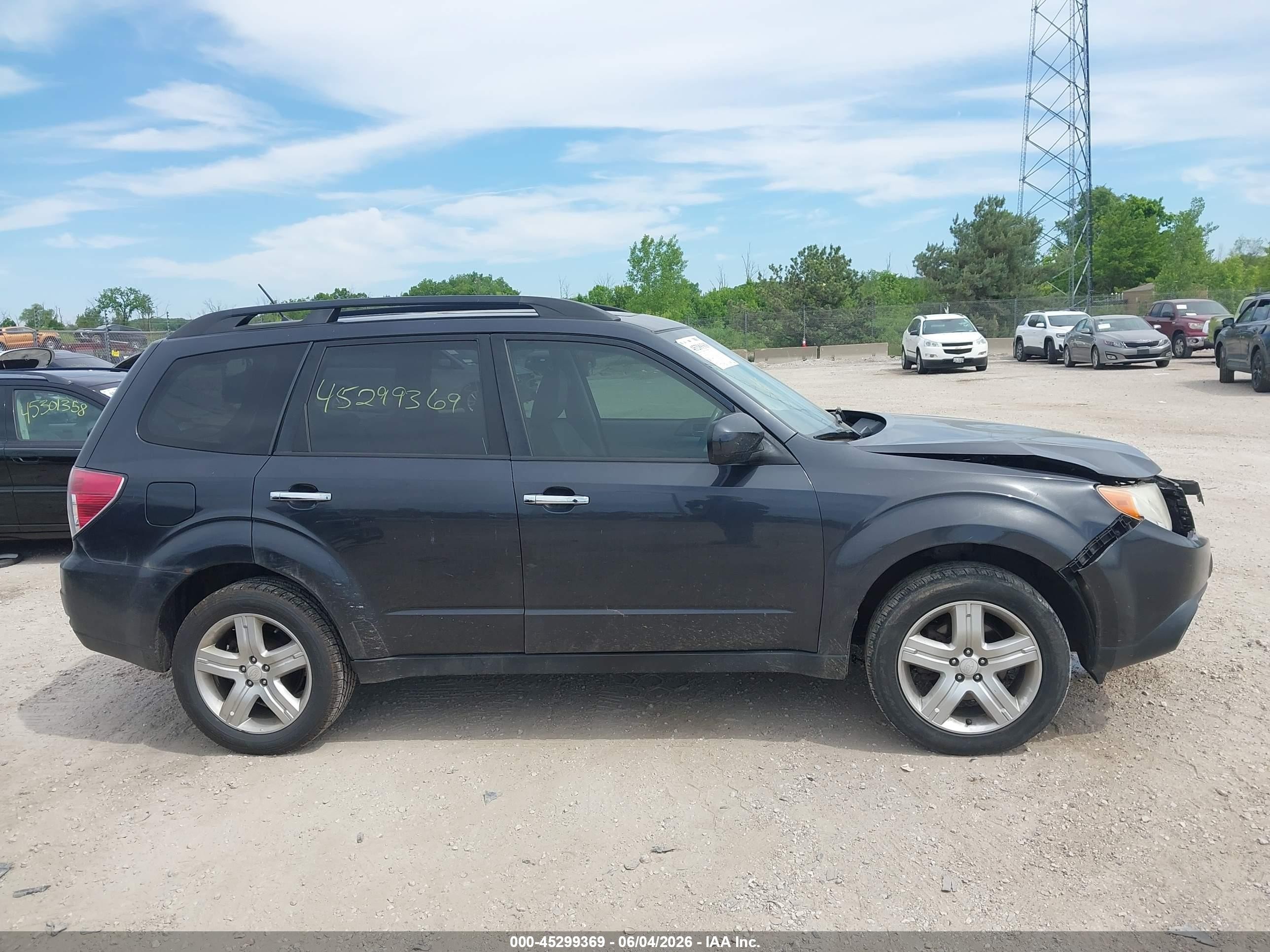 2009 Subaru Forester 2.5x L.l. Bean Edition Серый vin: JF2SH64649H714880