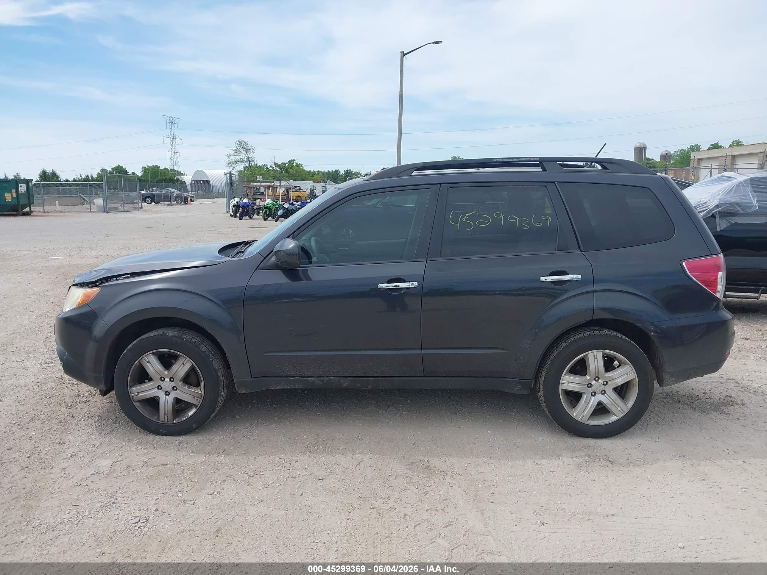 2009 Subaru Forester 2.5x L.l. Bean Edition Серый vin: JF2SH64649H714880