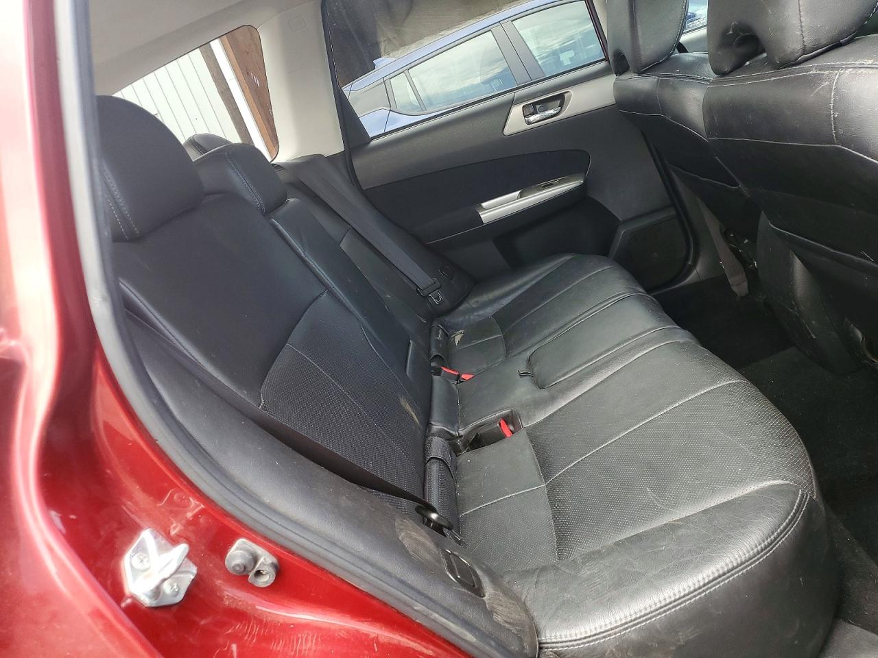 2009 Subaru Forester 2.5x Limited Burgundy vin: JF2SH64649H715303