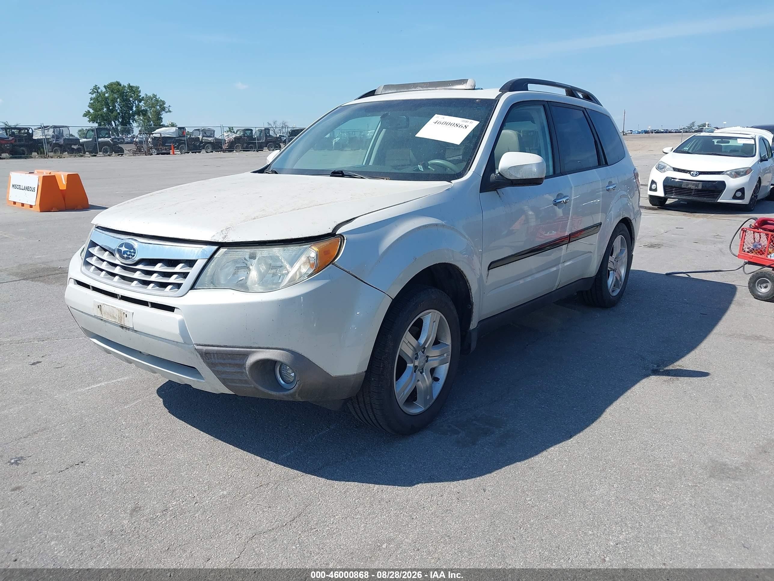 2009 Subaru Forester 2.5x L.l. Bean Edition White vin: JF2SH64659H707453