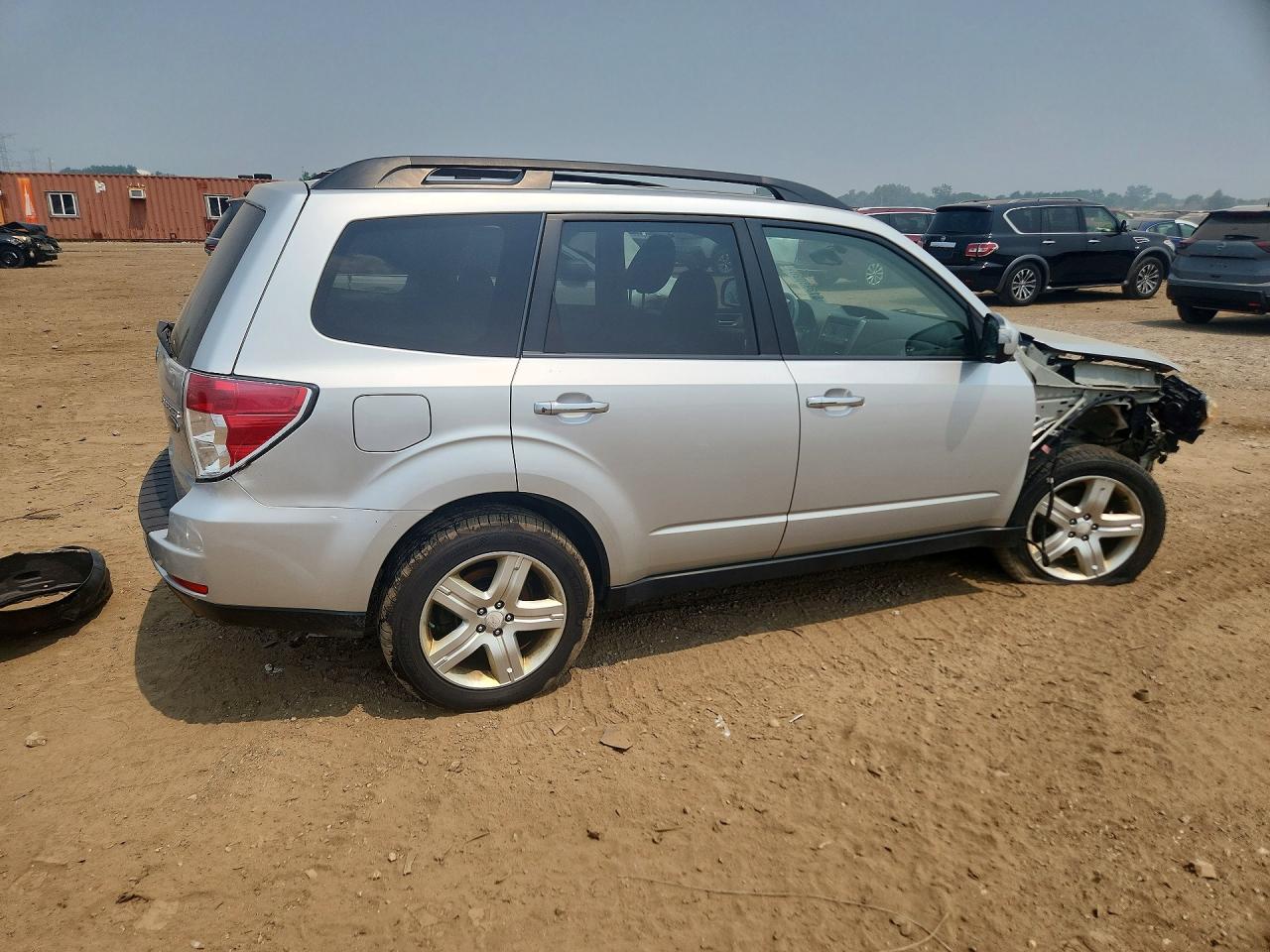 2009 Subaru Forester 2.5x Limited Серебряный vin: JF2SH64659H719523