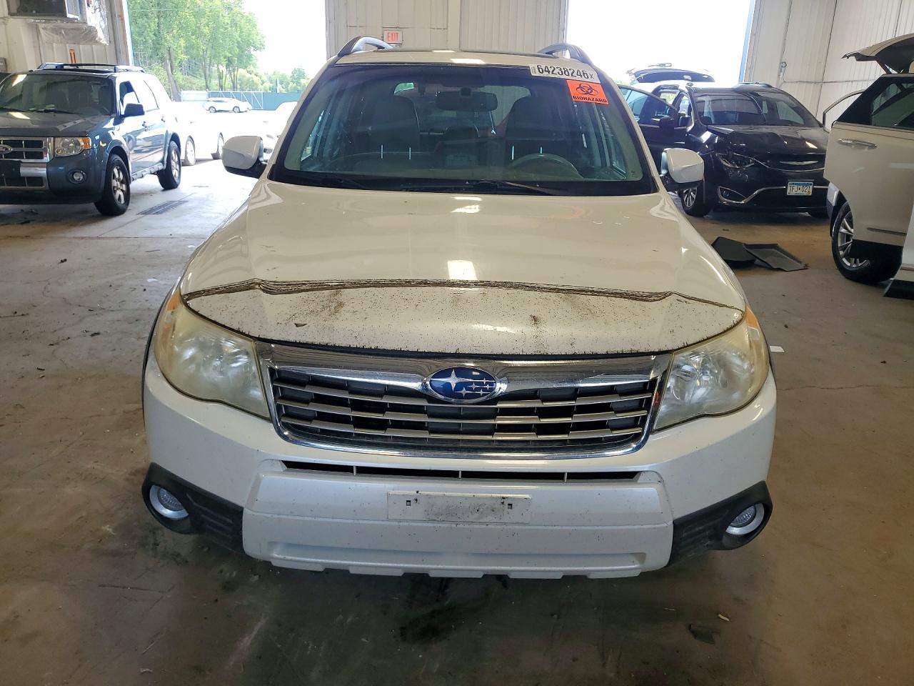 2009 Subaru Forester 2.5x Limited White vin: JF2SH64659H774344