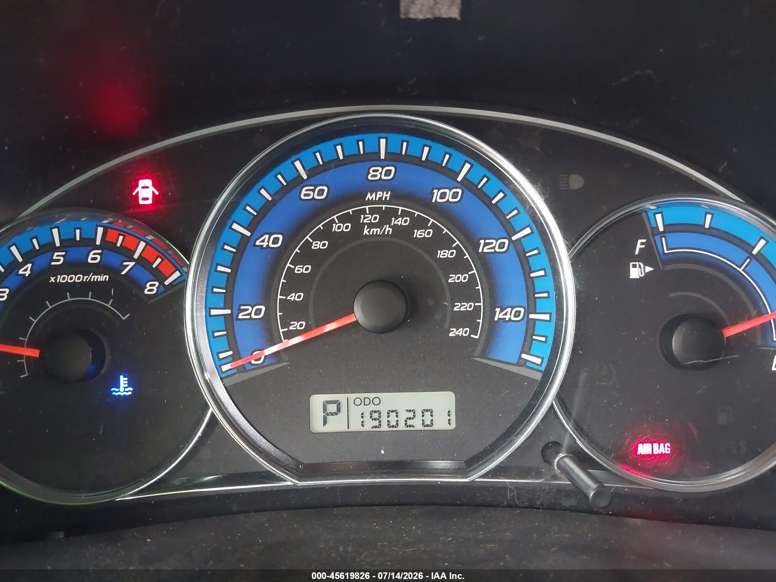 2009 Subaru Forester 2.5x Limited Red vin: JF2SH64669H765409