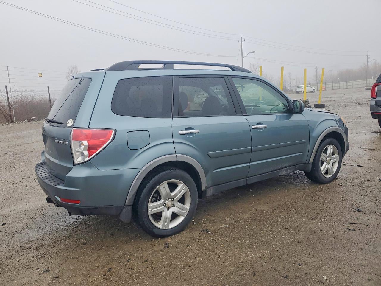 2009 Subaru Forester 2.5x Limited Teal vin: JF2SH64669H767368