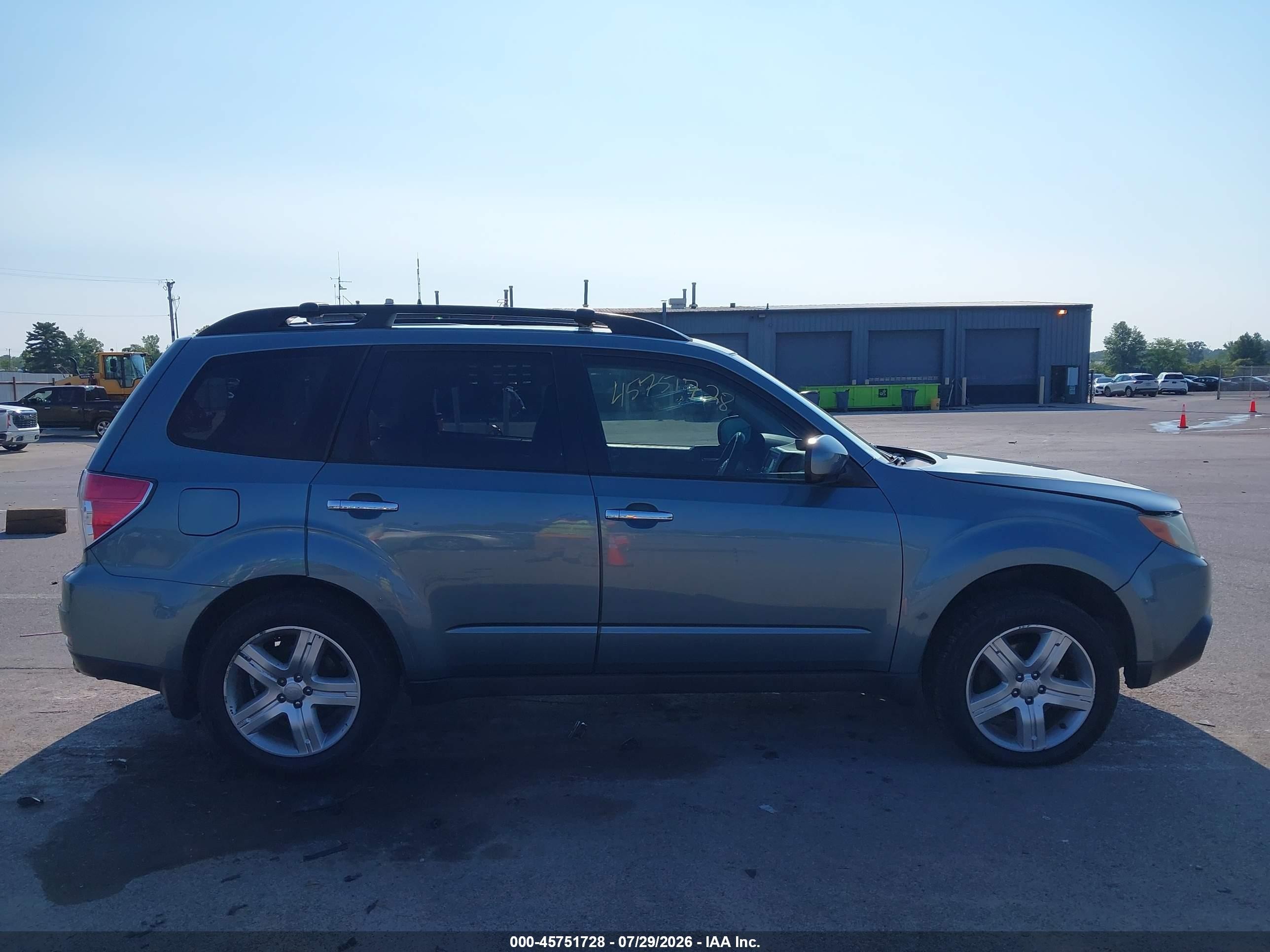 2009 Subaru Forester 2.5x Limited Teal vin: JF2SH64669H782419
