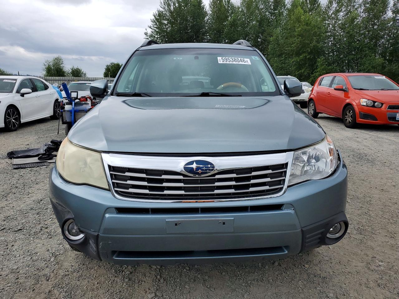 2009 Subaru Forester 2.5x Limited Blue vin: JF2SH64679H754080