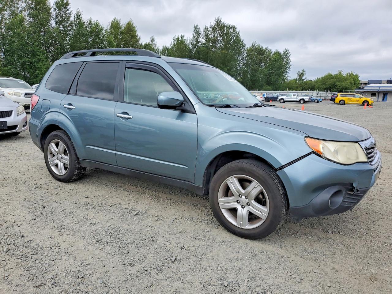 2009 Subaru Forester 2.5x Limited Blue vin: JF2SH64679H754080