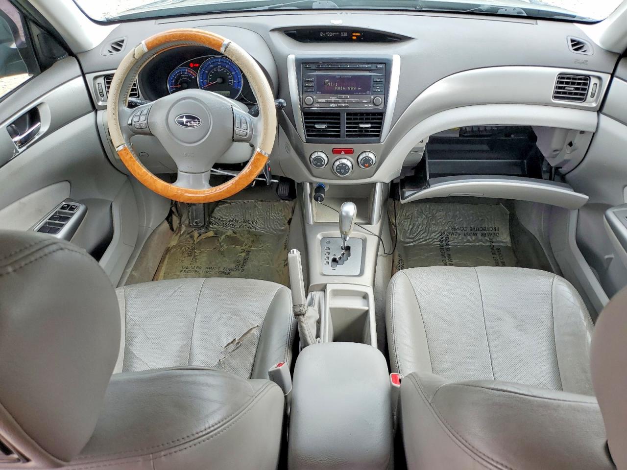 2009 Subaru Forester 2.5x Limited Blue vin: JF2SH64679H754080