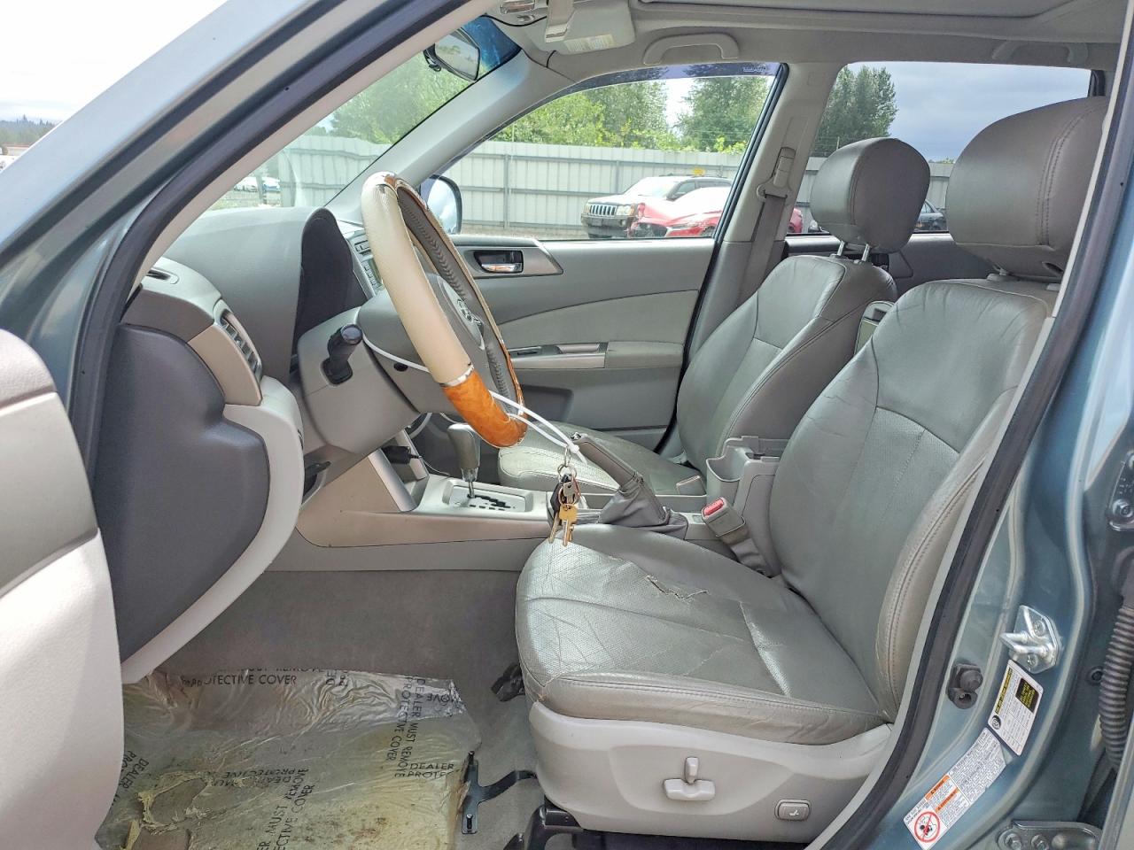 2009 Subaru Forester 2.5x Limited Blue vin: JF2SH64679H754080