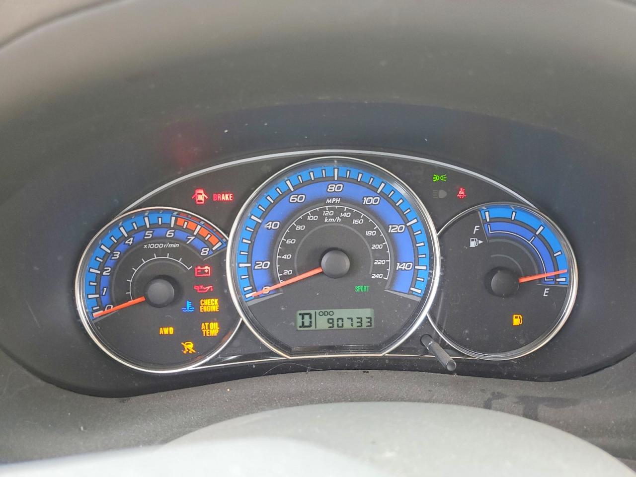 2009 Subaru Forester 2.5x Limited Blue vin: JF2SH64679H757254