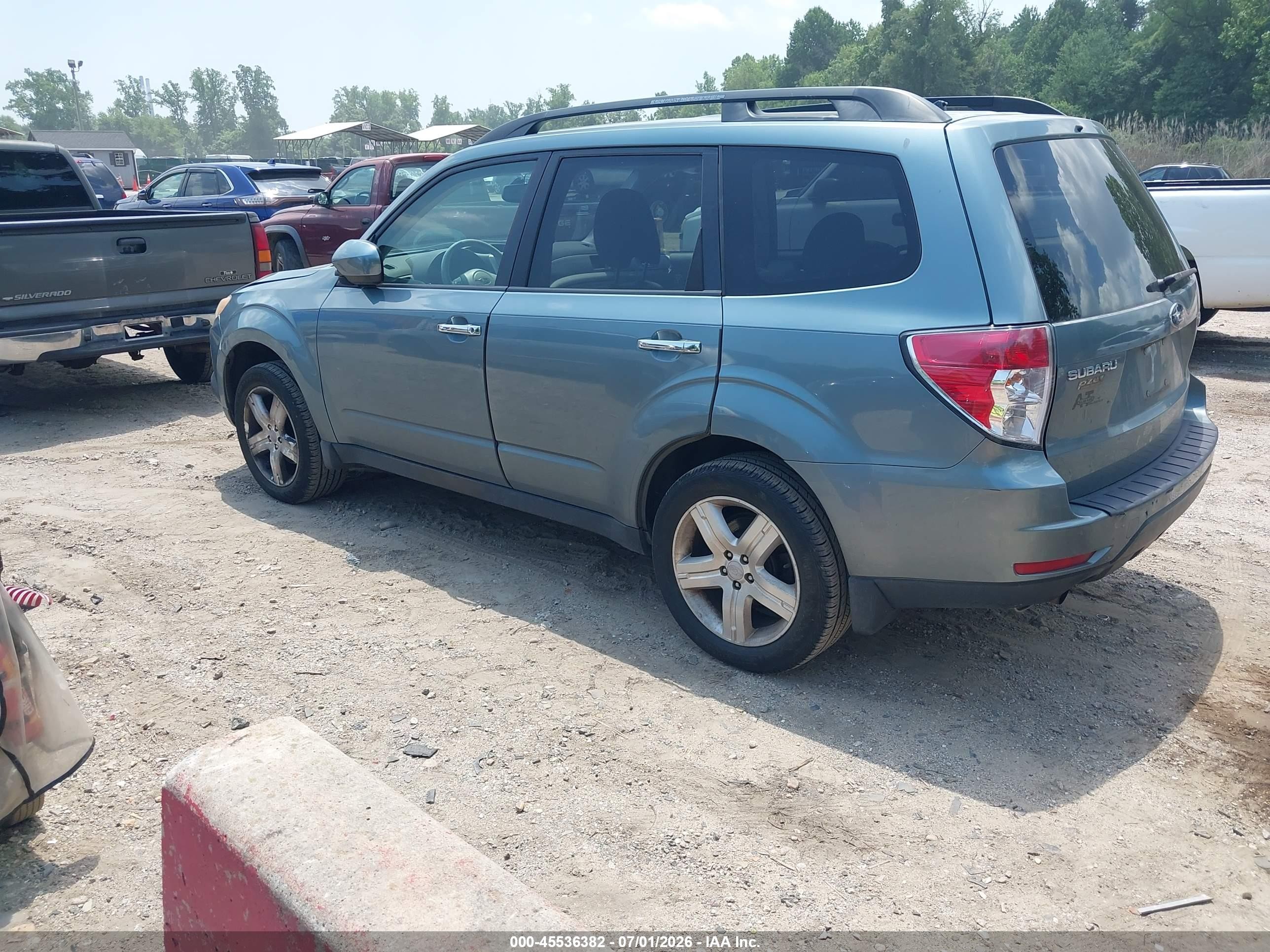 2009 Subaru Forester 2.5x Limited Gray vin: JF2SH64679H771042