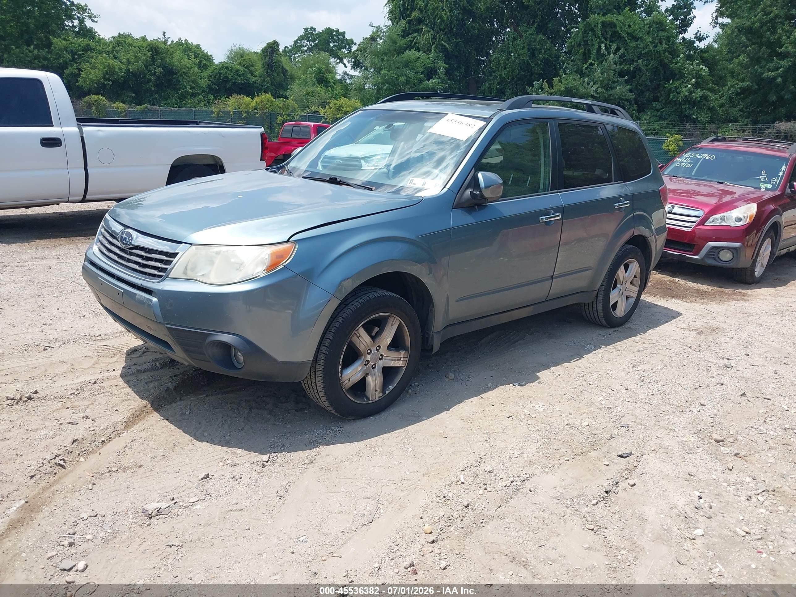 2009 Subaru Forester 2.5x Limited Gray vin: JF2SH64679H771042