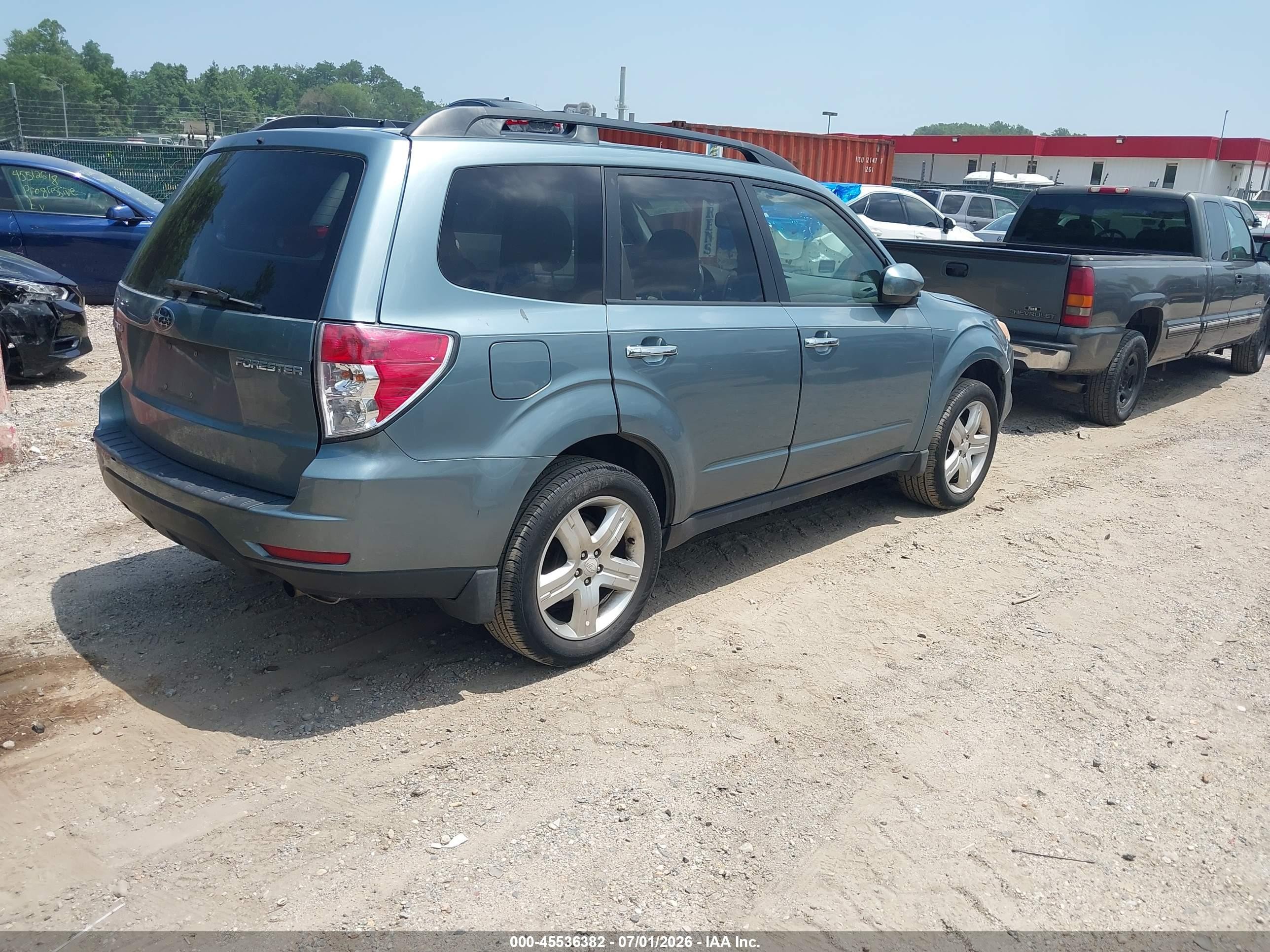 2009 Subaru Forester 2.5x Limited Gray vin: JF2SH64679H771042