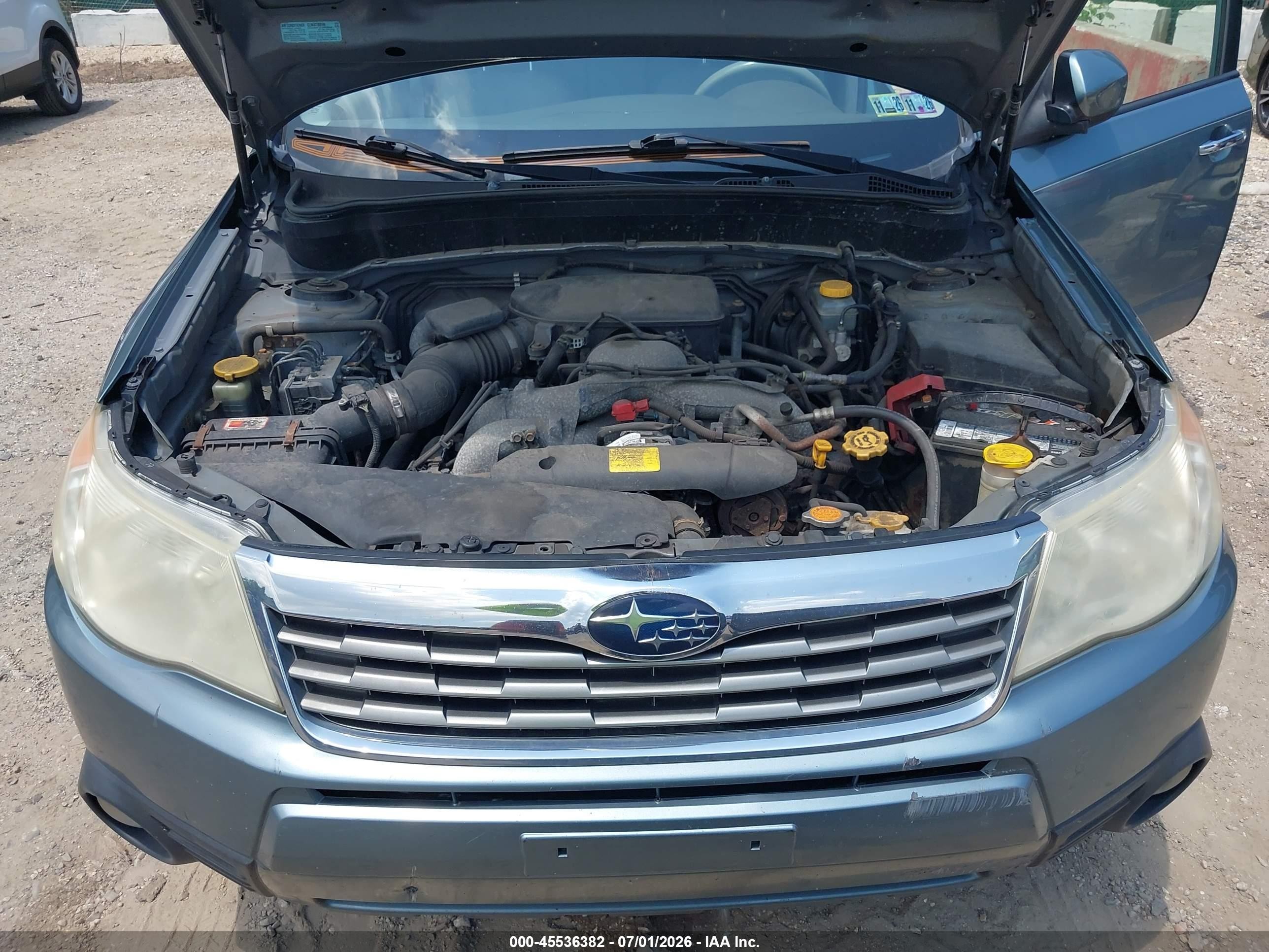 2009 Subaru Forester 2.5x Limited Gray vin: JF2SH64679H771042