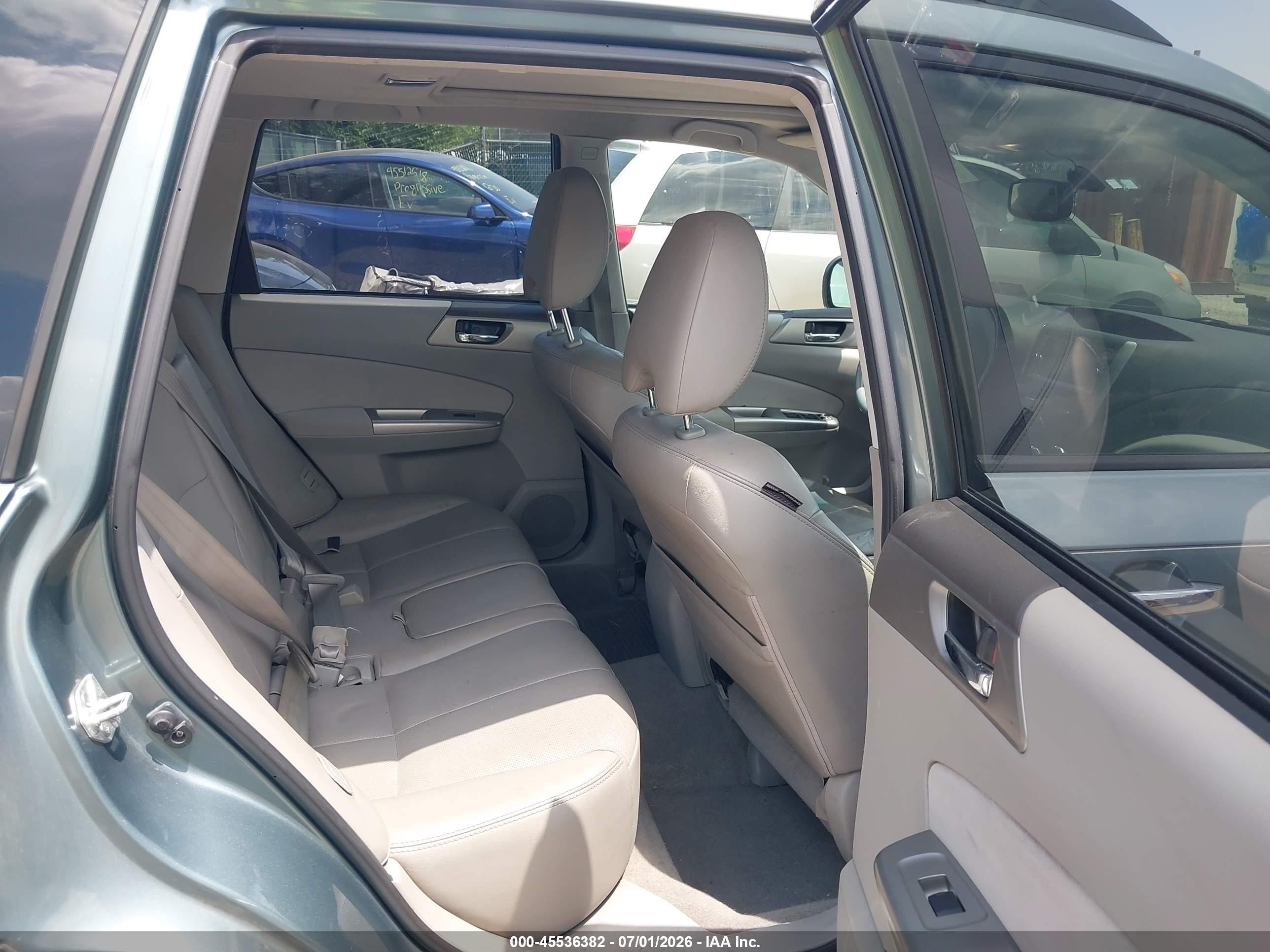 2009 Subaru Forester 2.5x Limited Gray vin: JF2SH64679H771042