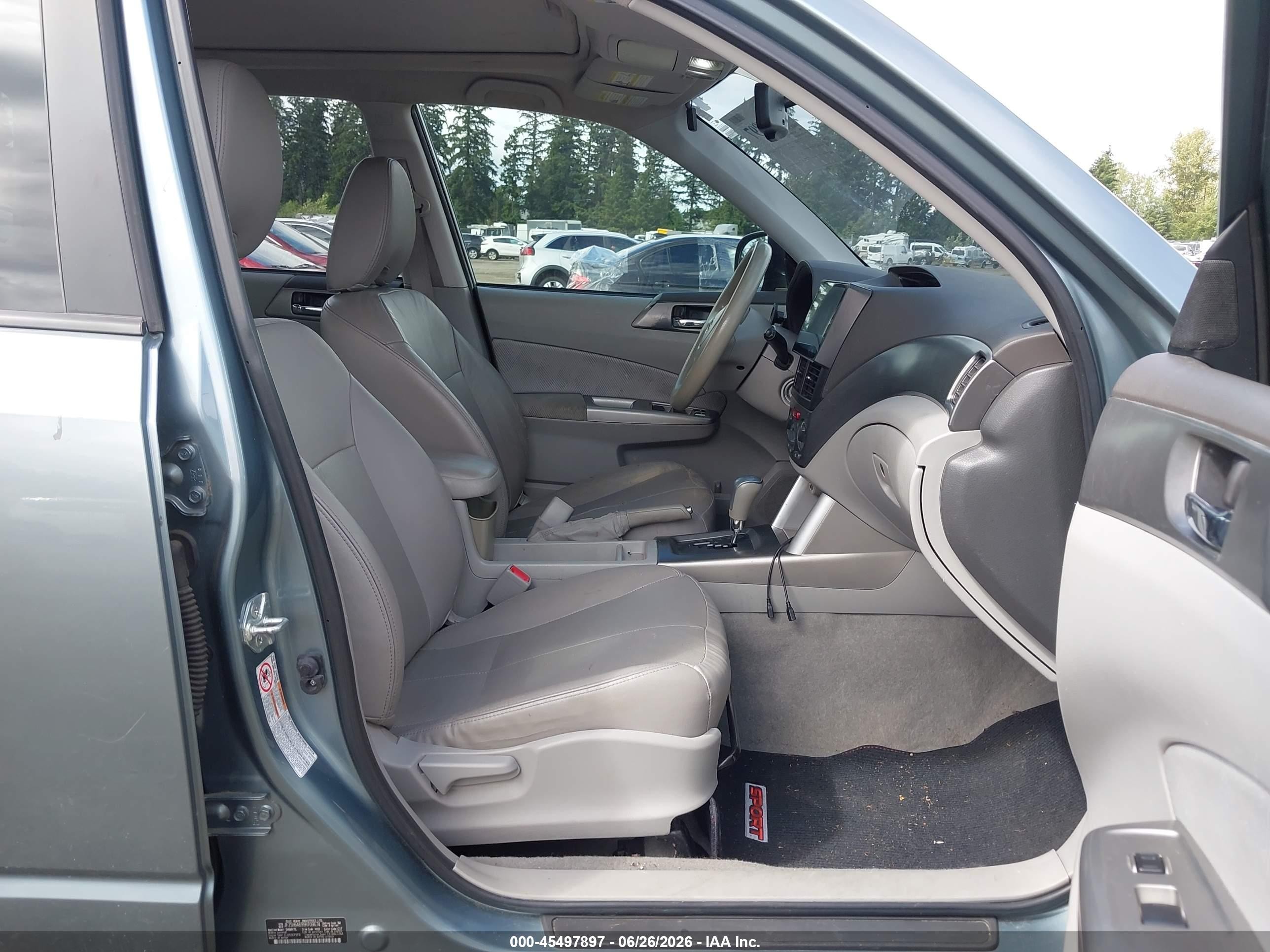 2009 Subaru Forester 2.5x L.l. Bean Edition Teal vin: JF2SH64699H709674