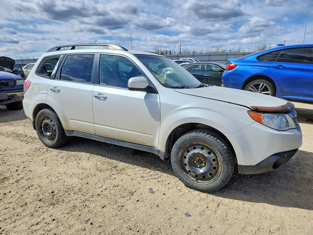 2009 Subaru Forester 2.5x Limited White vin: JF2SH64699H724272