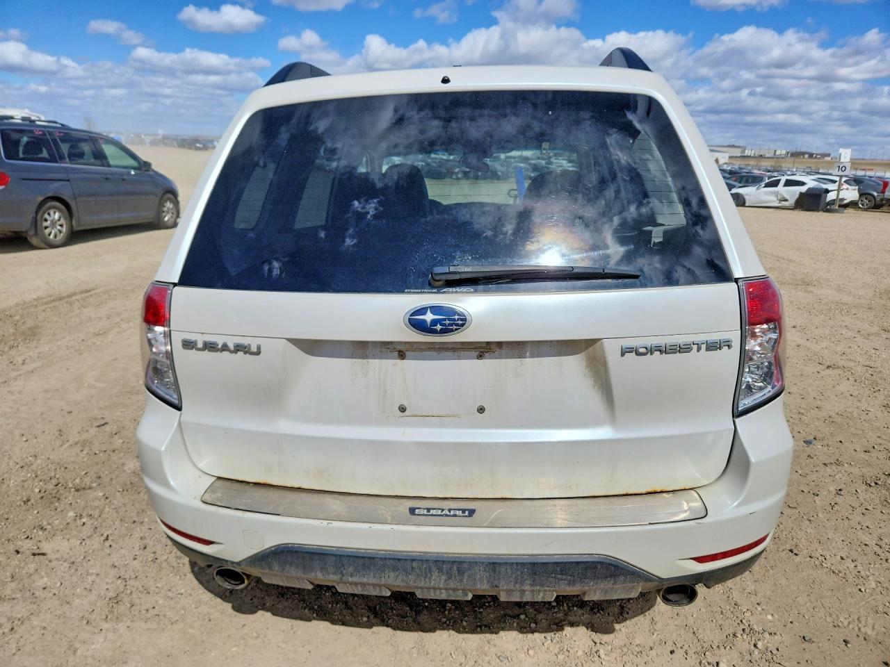 2009 Subaru Forester 2.5x Limited White vin: JF2SH64699H724272