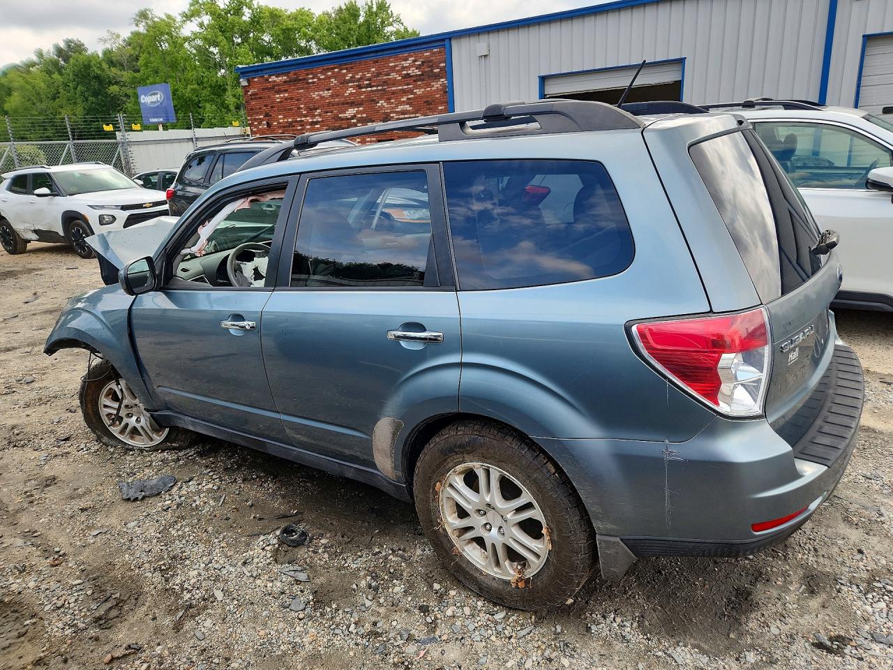 2009 Subaru Forester 2.5x Limited Green vin: JF2SH64699H736390