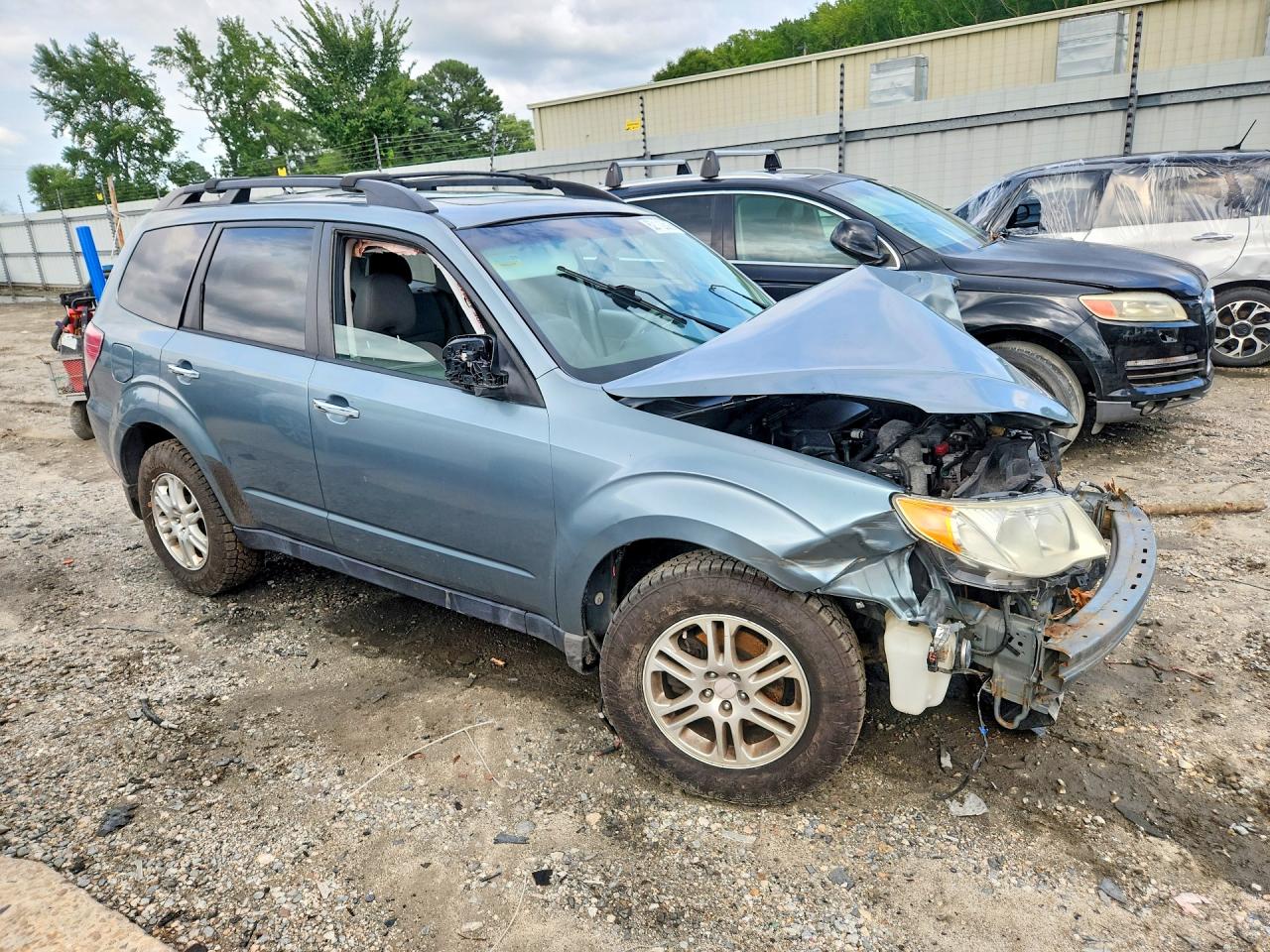 2009 Subaru Forester 2.5x Limited Green vin: JF2SH64699H736390