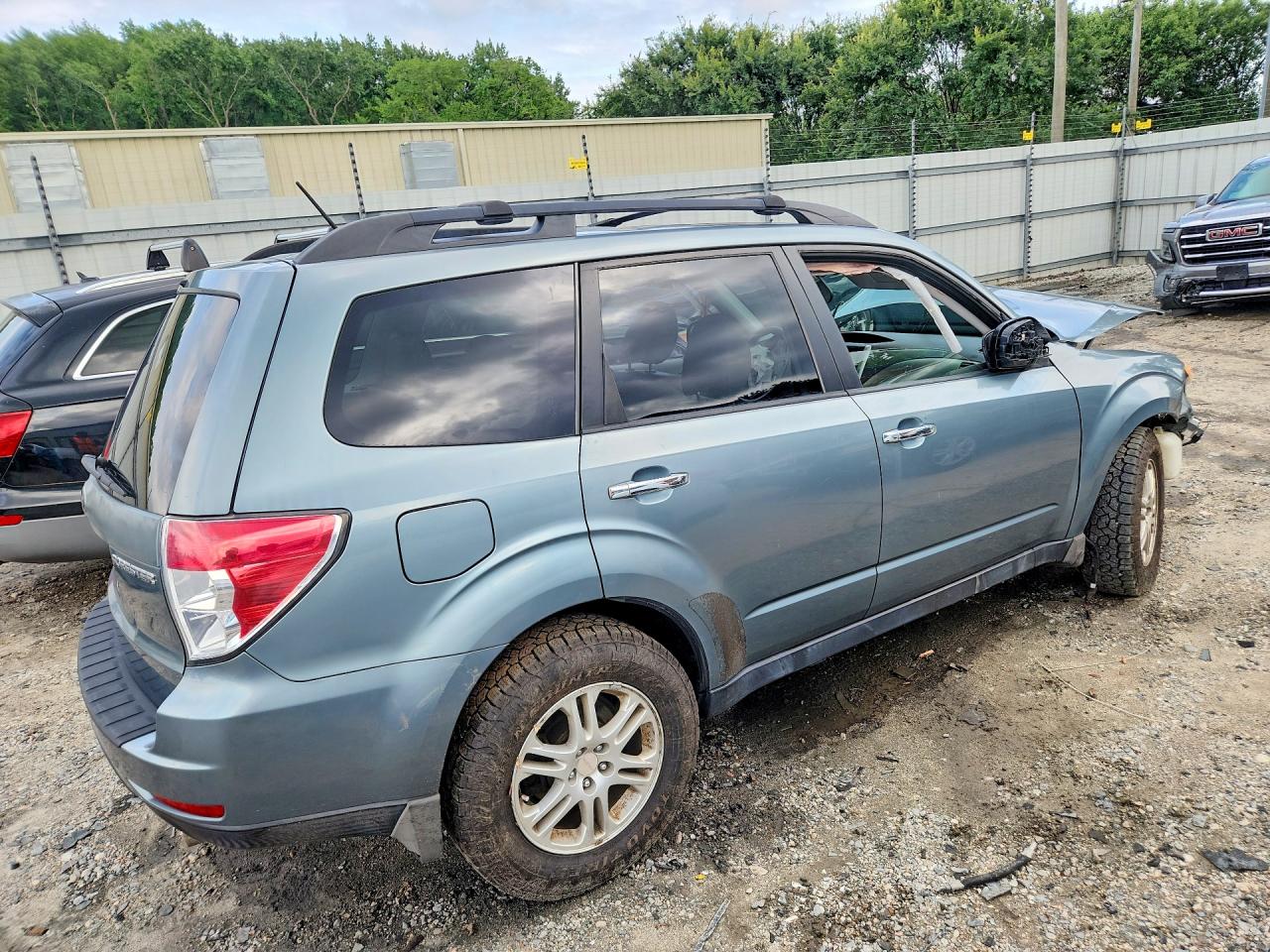 2009 Subaru Forester 2.5x Limited Green vin: JF2SH64699H736390